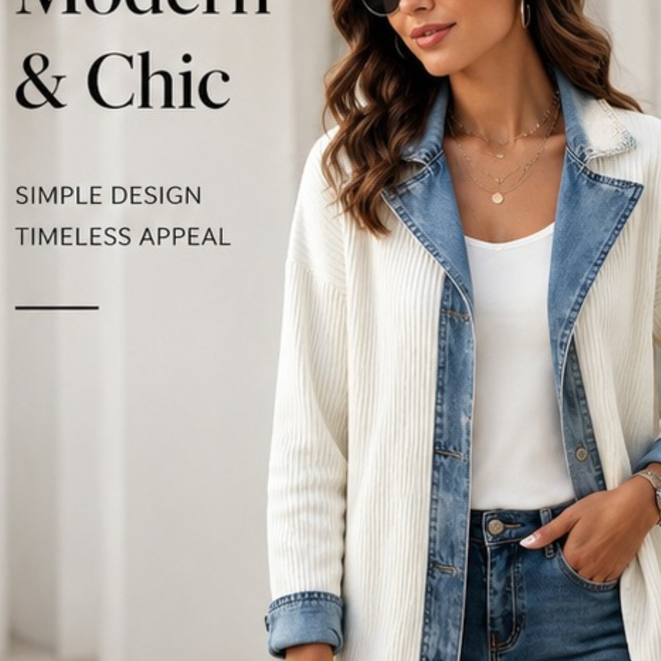 Image of New Women's Coat For Spring And Autumn, Elegant And Slim-fitting Long-sleeved Design