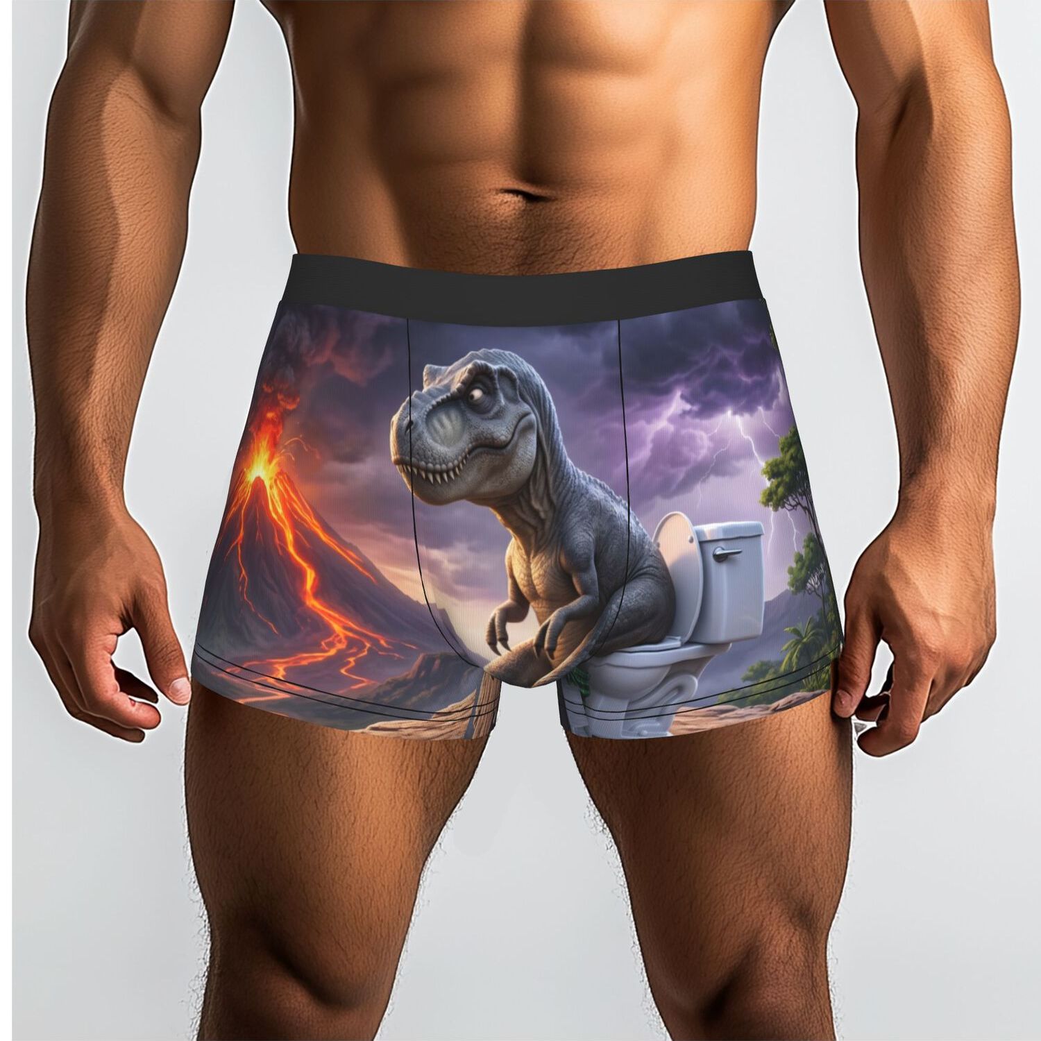 TEMU 1pc Meme Tex Underpants Breathbale Panties For Man Underwear Comfortable Shorts Boxer Briefs