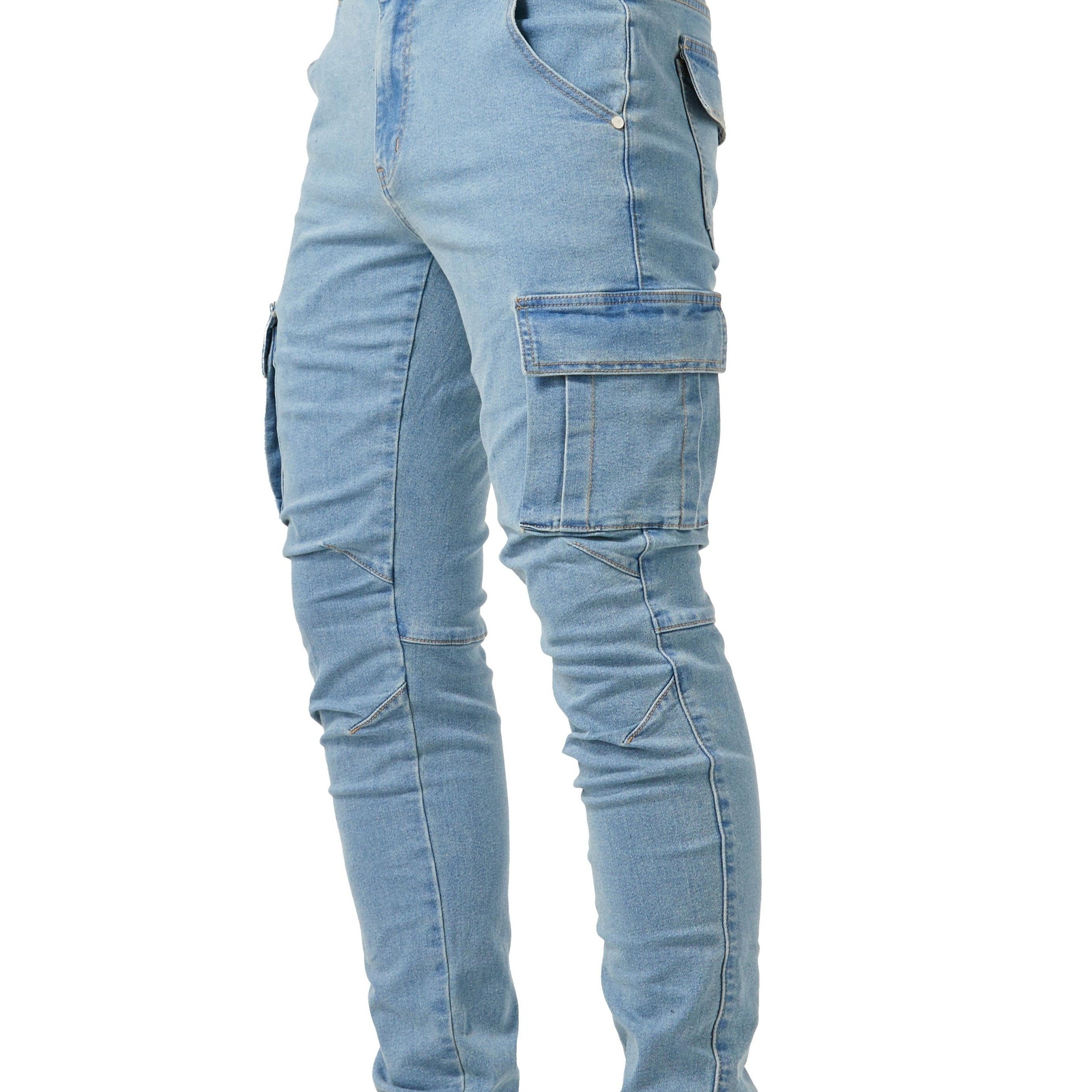 - High Style Multi Jeans Temu Casual Pocket Chic Men\'s Street Germany