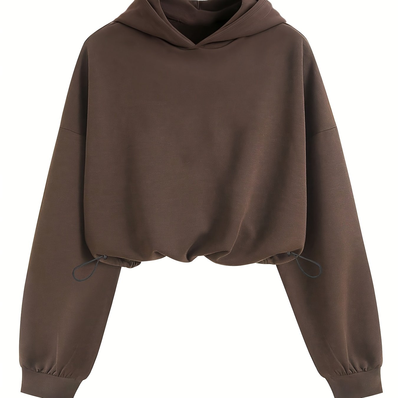 TEMU Women's Relaxed Waist Tied Hoodie