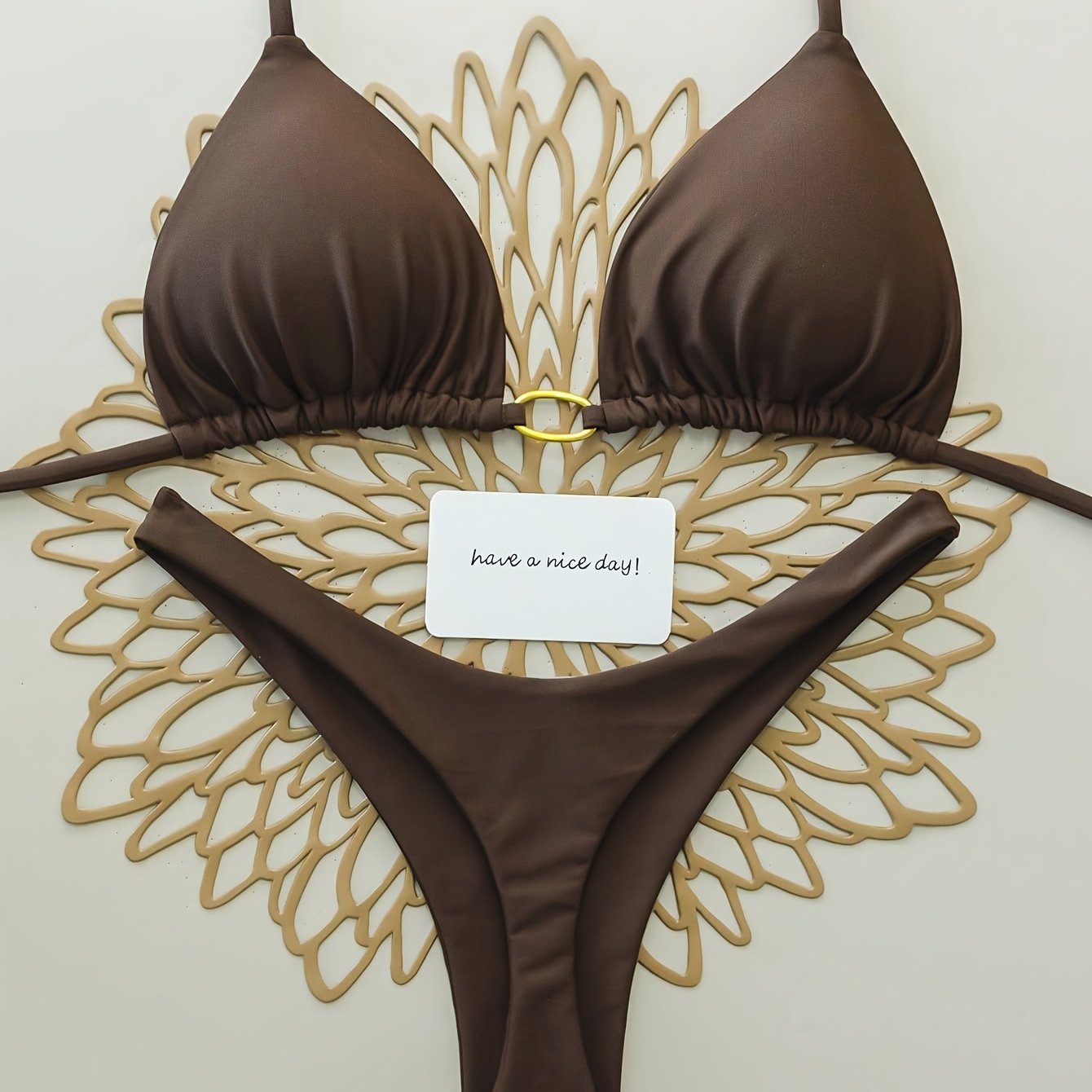 Sexy Bikini Set For Beach Vacation Wear.