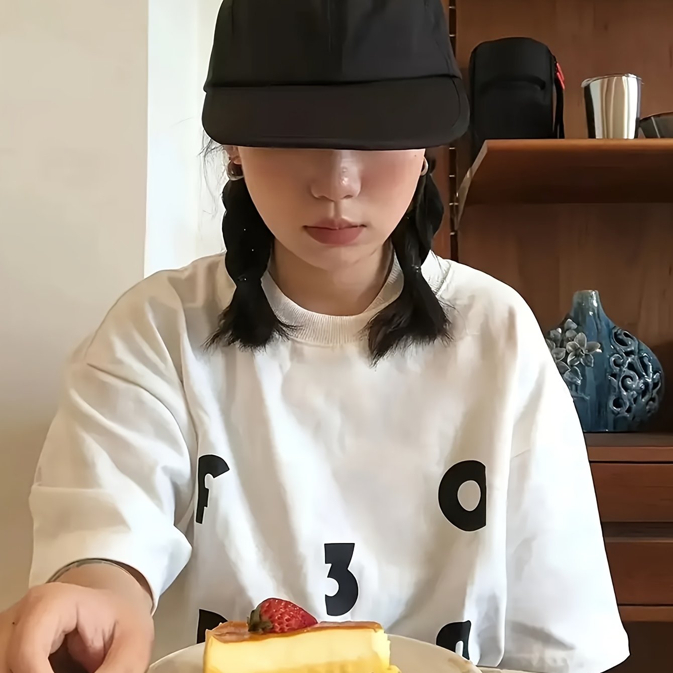 TEMU 여성용 한국 스타일 반팔 티셔츠, 여름 의류, 미디 기장 탑, 루즈핏 및 패셔너블한 레이어드 셔츠