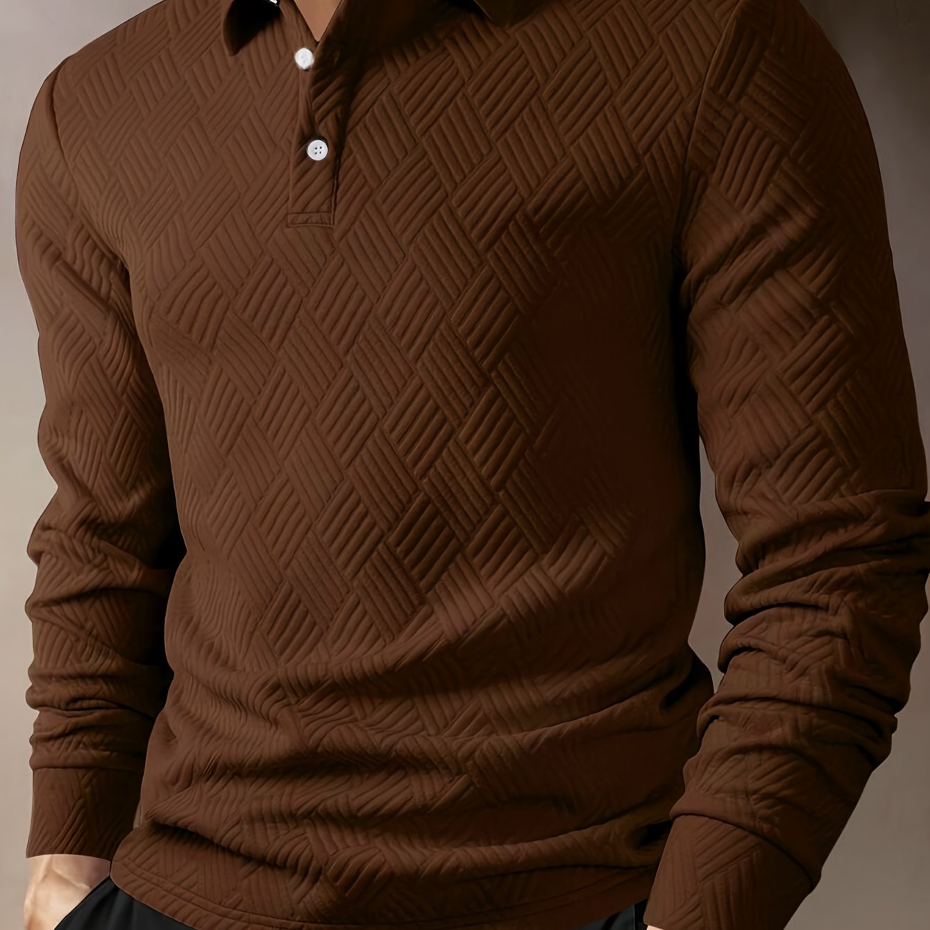 TEMU OBM Sweat-shirt de sport décontracté à manches longues pour hommes, mode automne-hiver transfrontalière