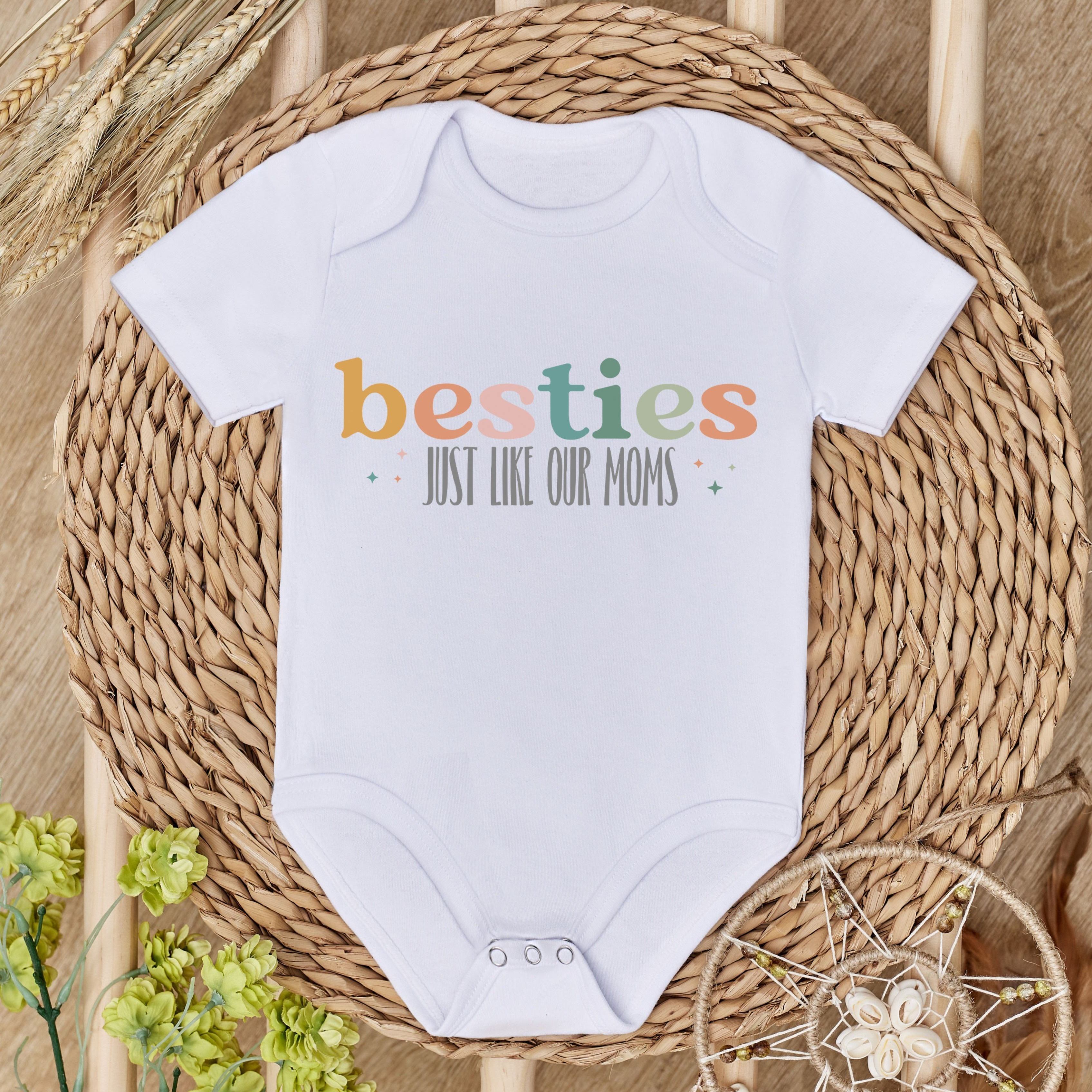 Image of Newborn Jumpsuit Toddler Summer Baby Boys And Girls Letter Print Short-sleeved Romper, For Outdoor
