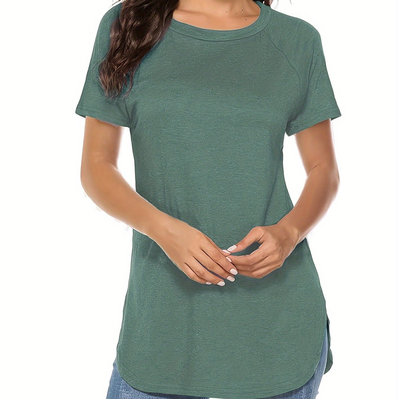 Women's Elegant Top, Short Sleeve T-shirt