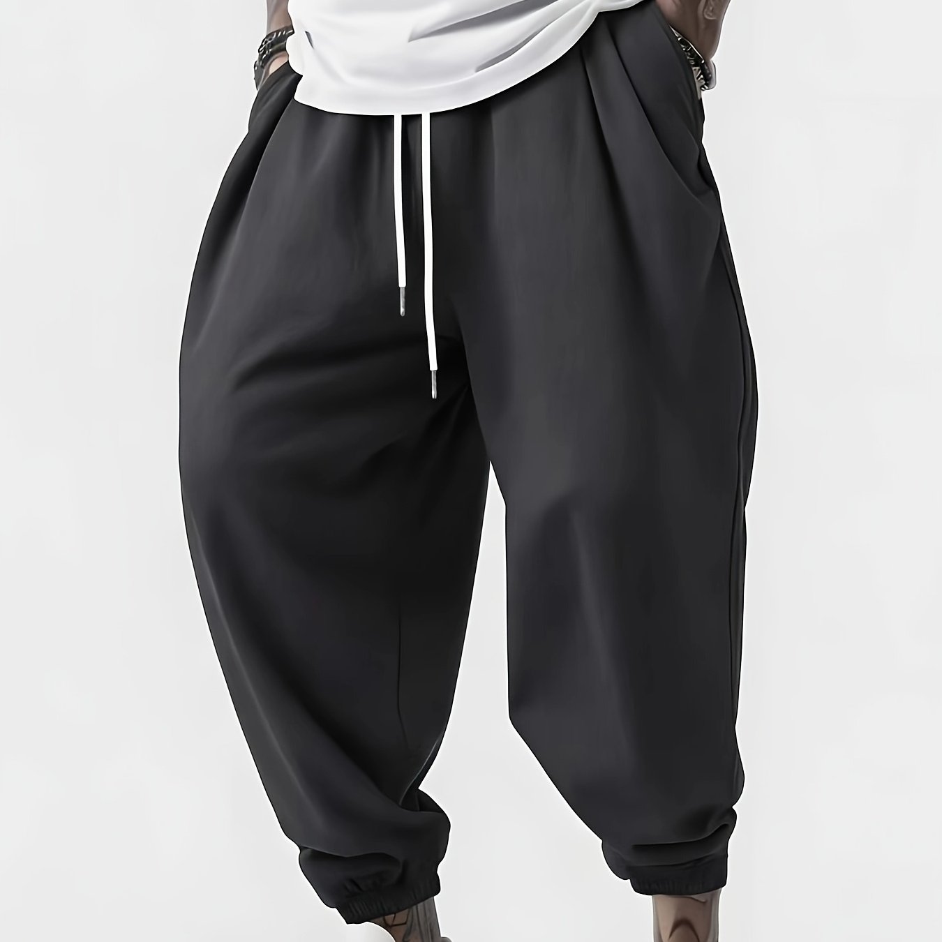 TEMU Trousers For Men High Quality | Men's Casual Jogger Pants, Comfortable And Versatile, Spring/autumn Essentials