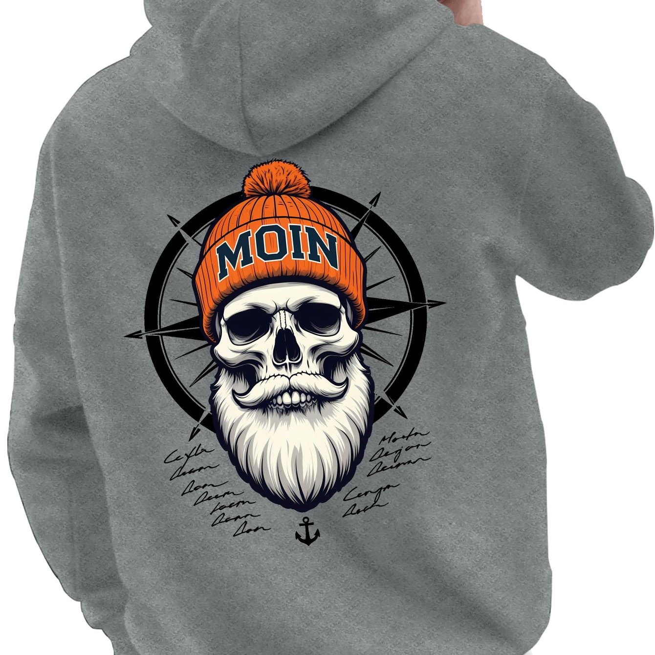 TEMU Hello, A Trendy New Style Of Men's Clothing For Autumn And Winter, Featuring A Backprint Sweatshirt And A Couple's Hoodie. A Versatile,