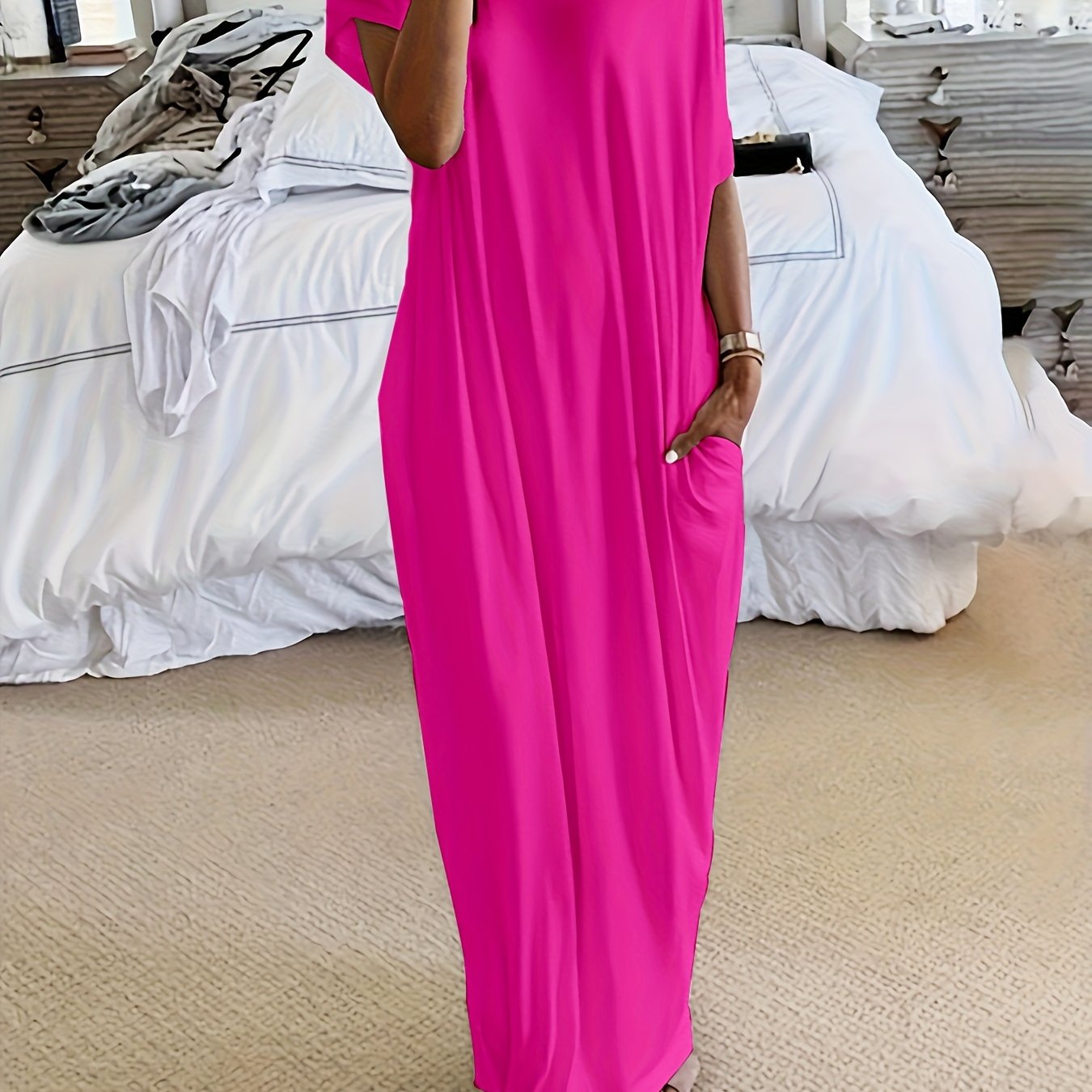 Image of Plus Size, Y Vacation Plus Size Women's Dress