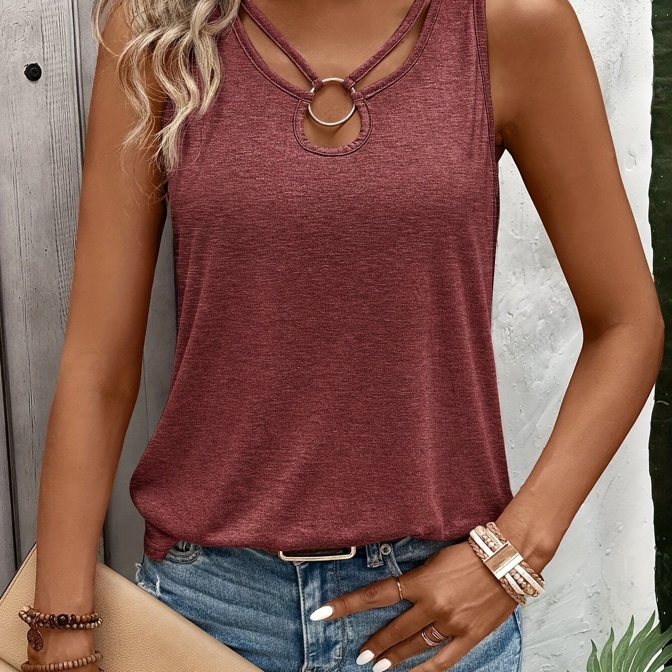 TEMU Women's Summer Fashion Casual Vest Top