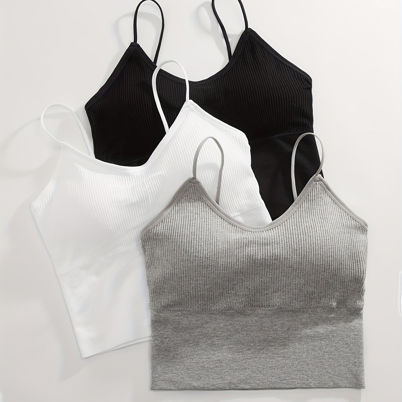 Underwire-free Bra 3pcs Set