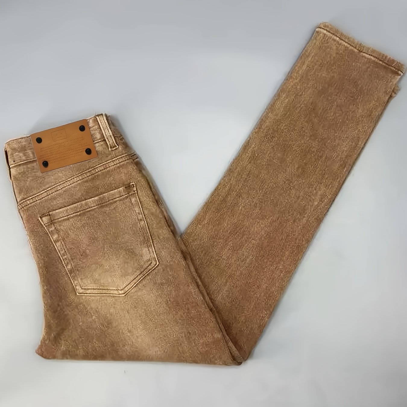 Men's Casual Jeans, Machine Washable Denim Pants, Adult Sizes