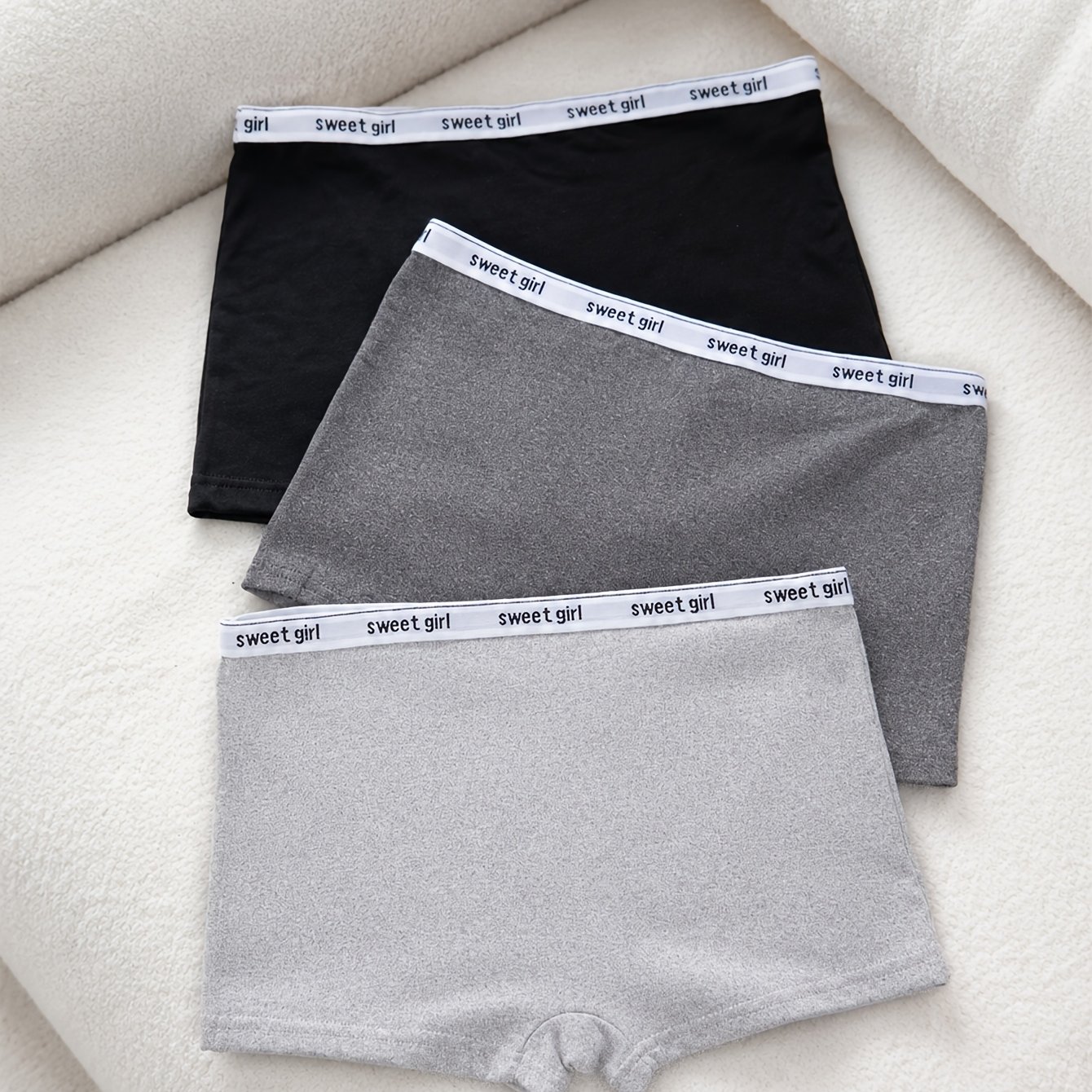 TEMU 3 Pack Women's Boyshort Underwear & Layering Shorts 