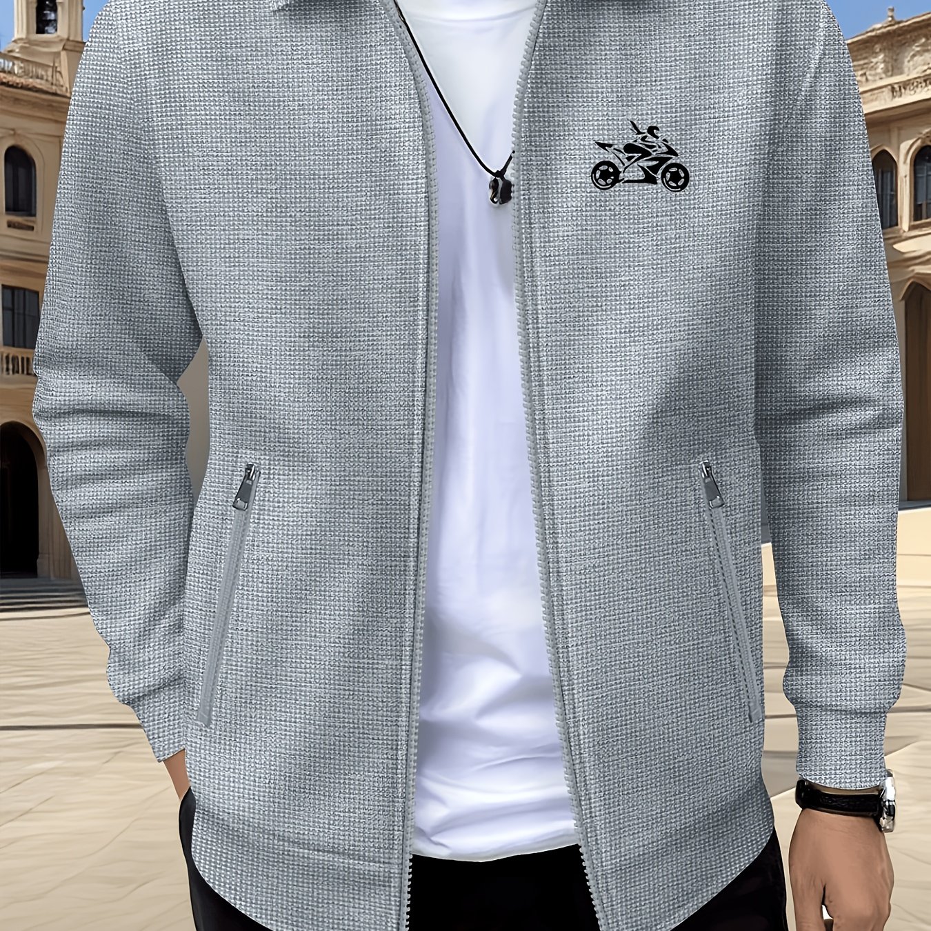 TEMU Men's Lightweight Sports Jacket