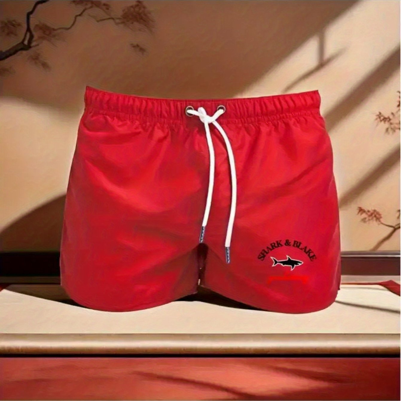 TEMU Herre Sommer Casual Shorts, Sports Surf Shorts, Hurtigtørkende Svømme Shorts, Utendørs Løpe Shorts, og Badebukser.