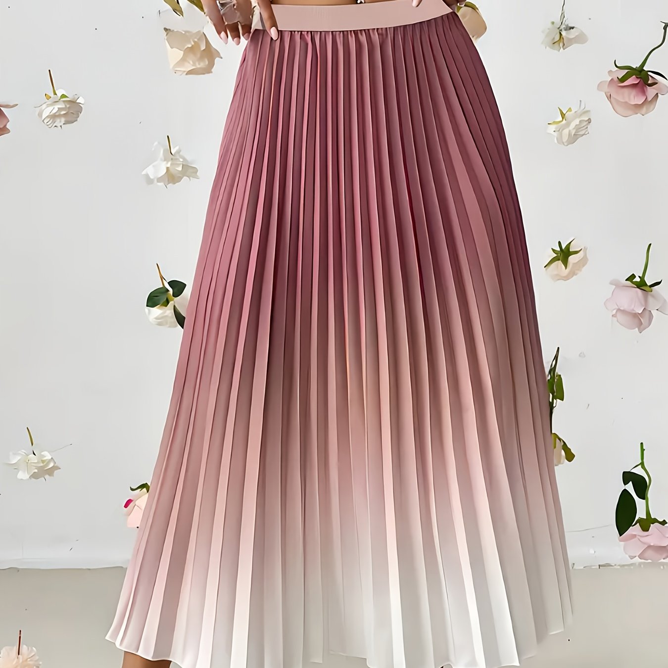 Women's Pleated Skirt