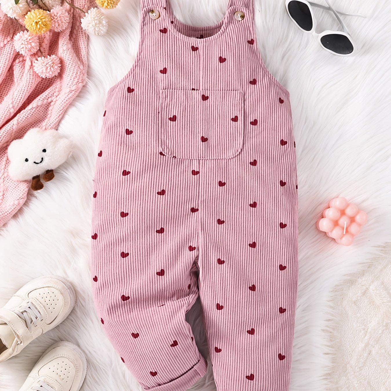 Corduroy Casual Overalls, For Outdoor