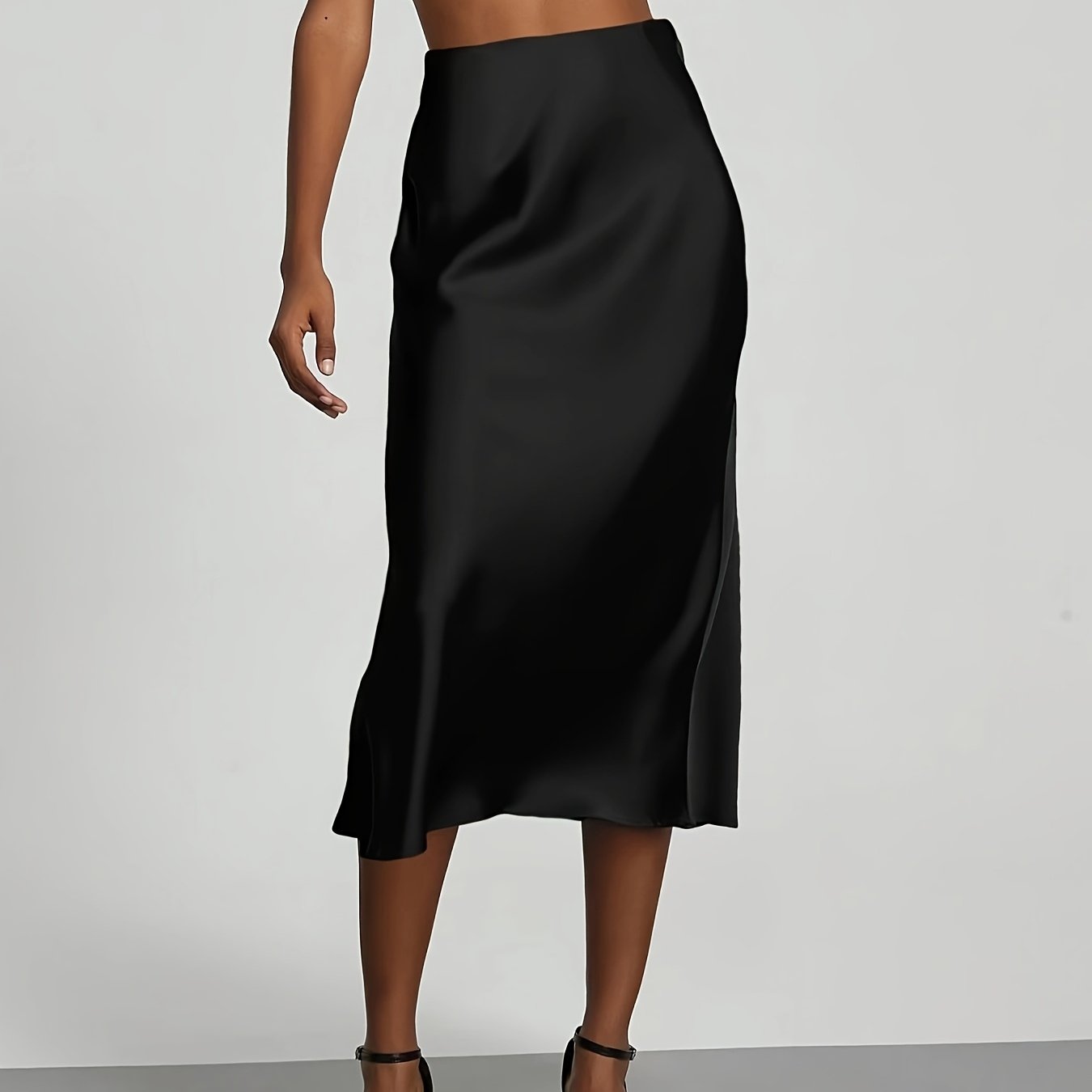 Women's Fashion Versatile Commuter Elegant Skirt
