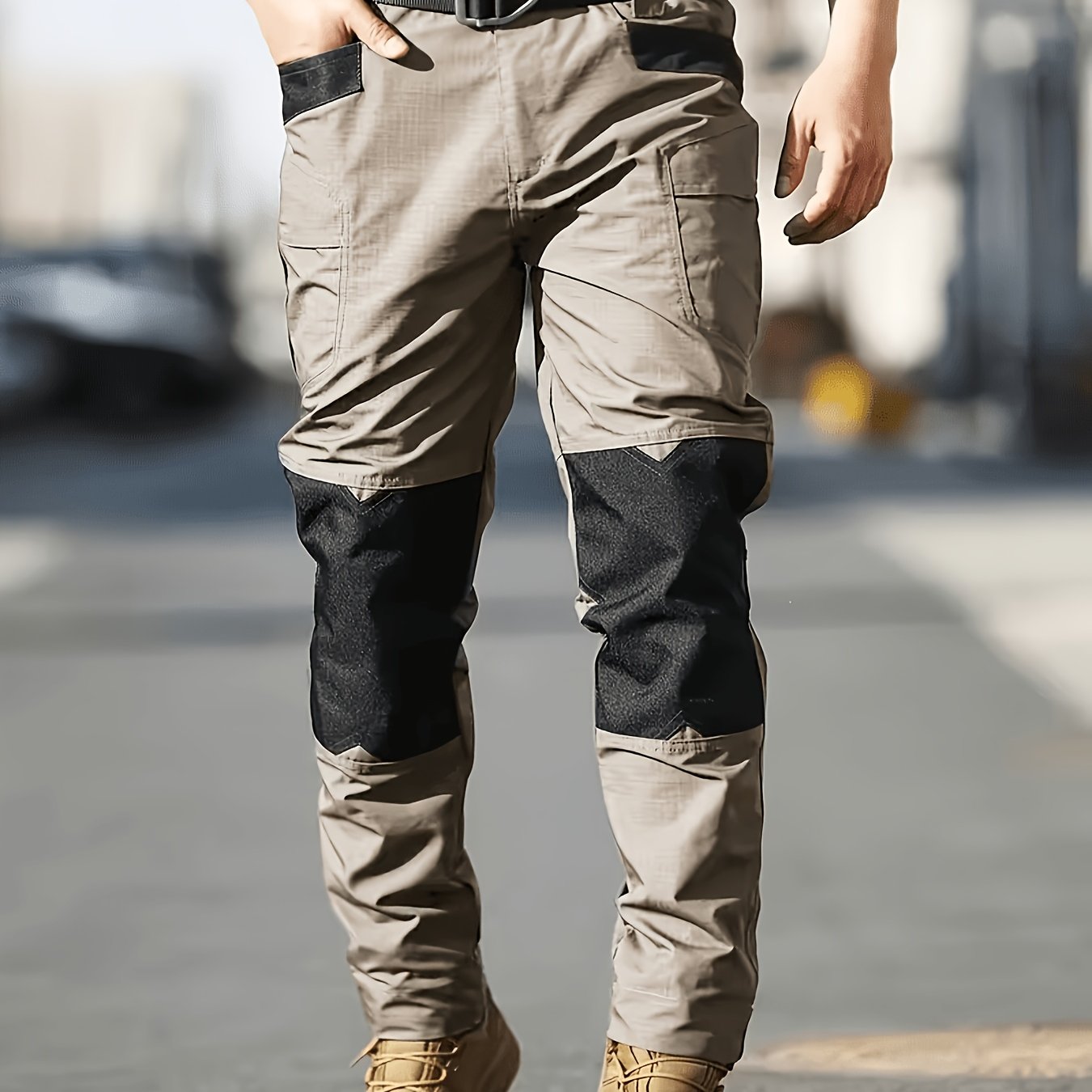 TEMU Trousers For Men High Quality | Men's Outdoor Casual Cargo Pants, Multi-, Durable And Comfortable, Suitable For Outdoor Hiking, Training,