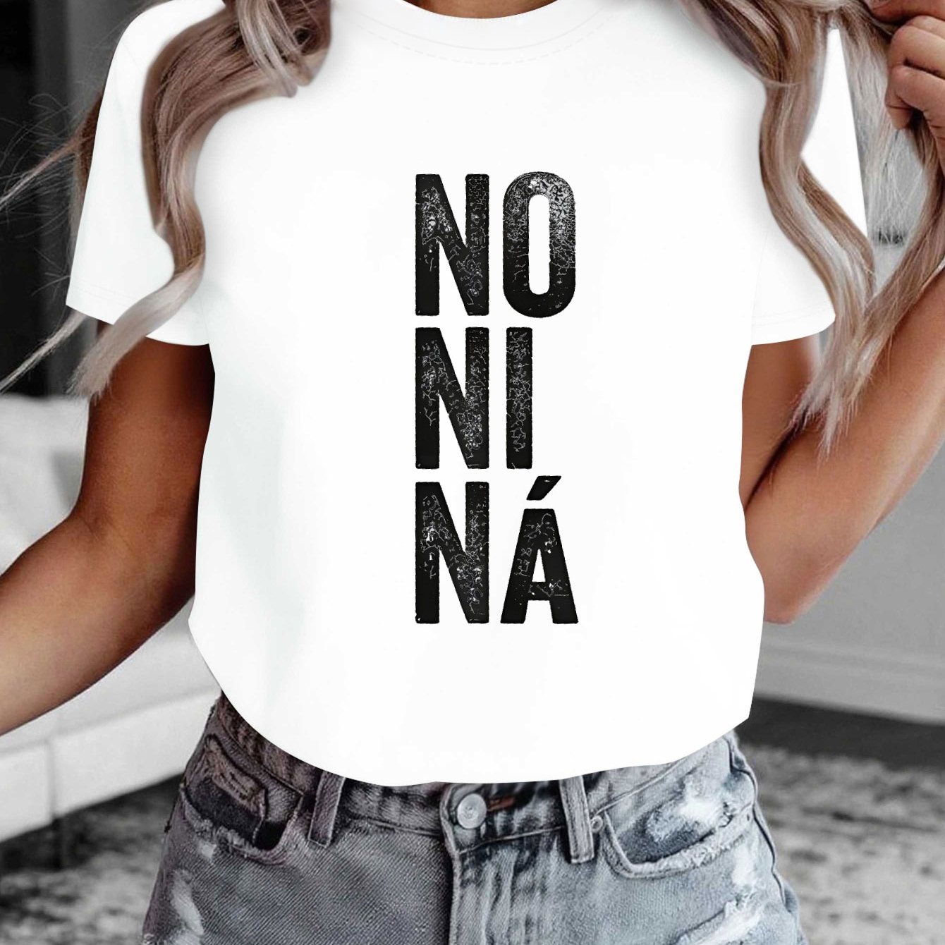 TEMU Camiseta de manga corta con cuello para mujer, estilo casual, ideal para y verano, con .