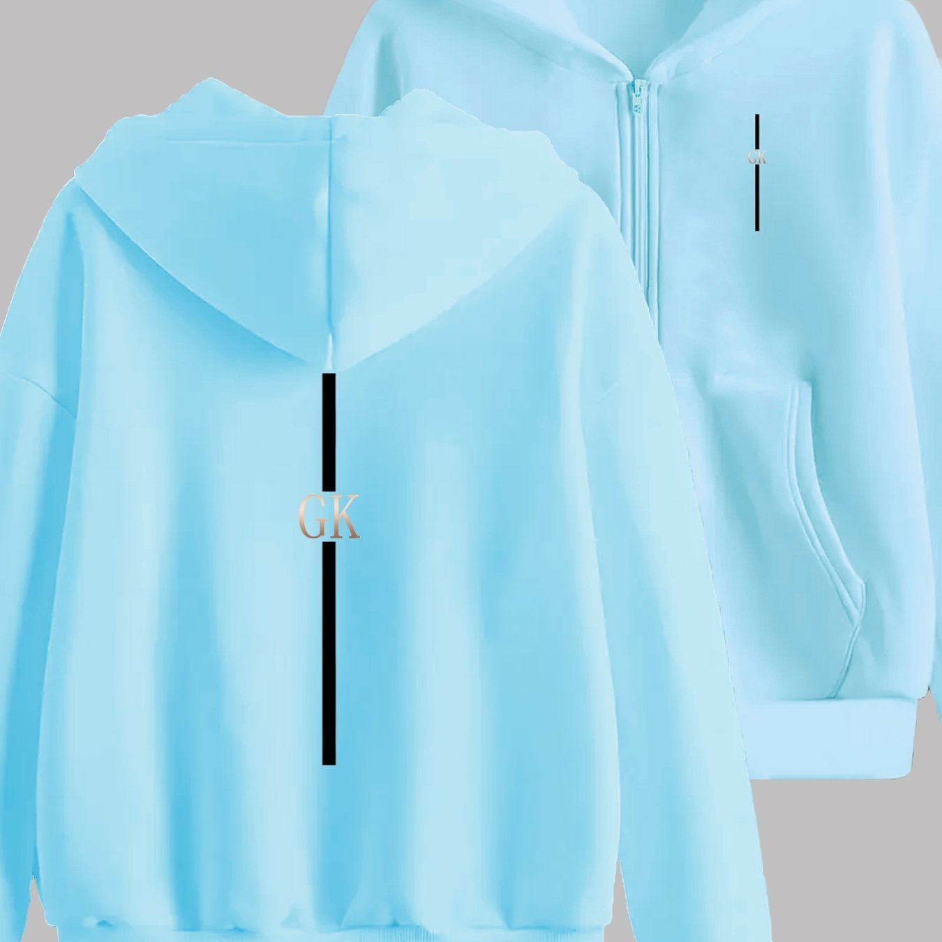 TEMU Artistic Pattern Print - Y2k Zip-up Hoodie - Stylish And Comfortable Zip-up Jacket, Suitable For Casual Sportswear, Fashionable Casual Jacket |