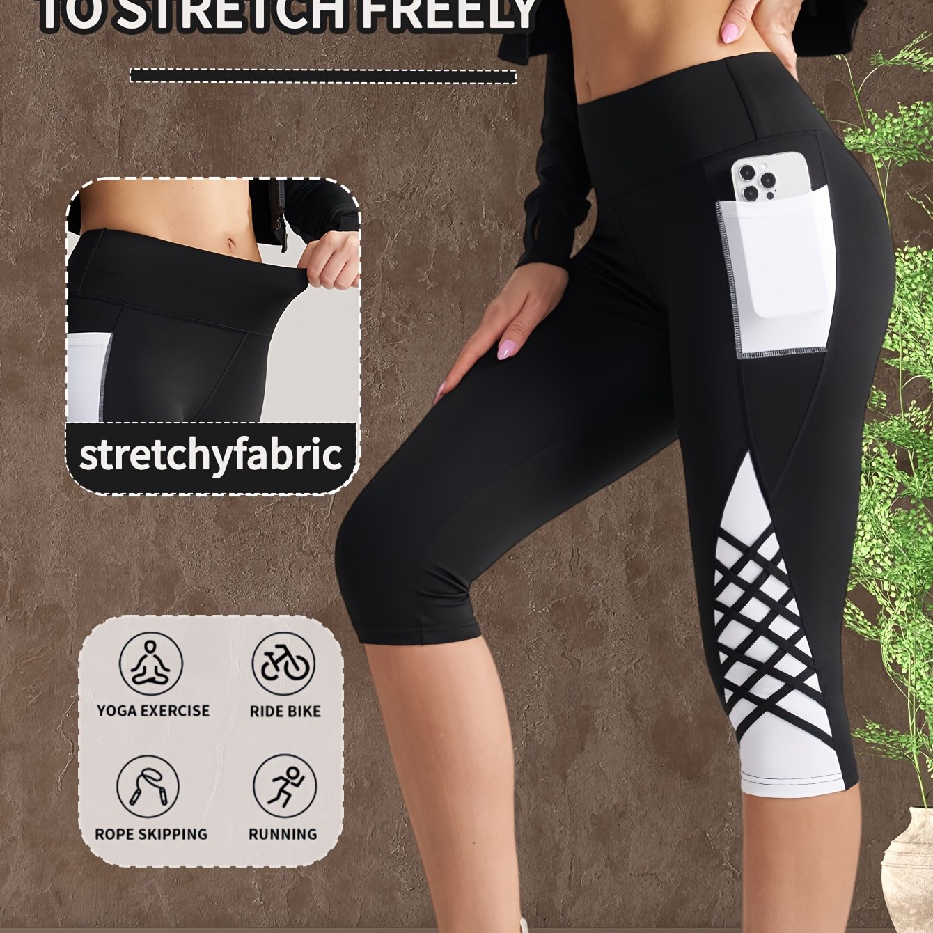 E-shop Formende Shorts mit hoher Elastizität breiter Taille mit Rückträgern & – Hoch taillierte, körperformende Fitness-Shorts geeignet für Zuhause,