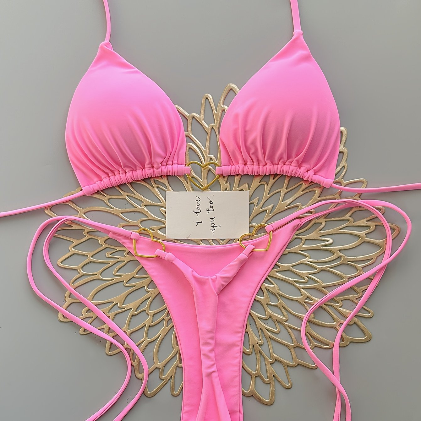 Nov seksi razcepljen kopalni kostim Premium Bikini Set