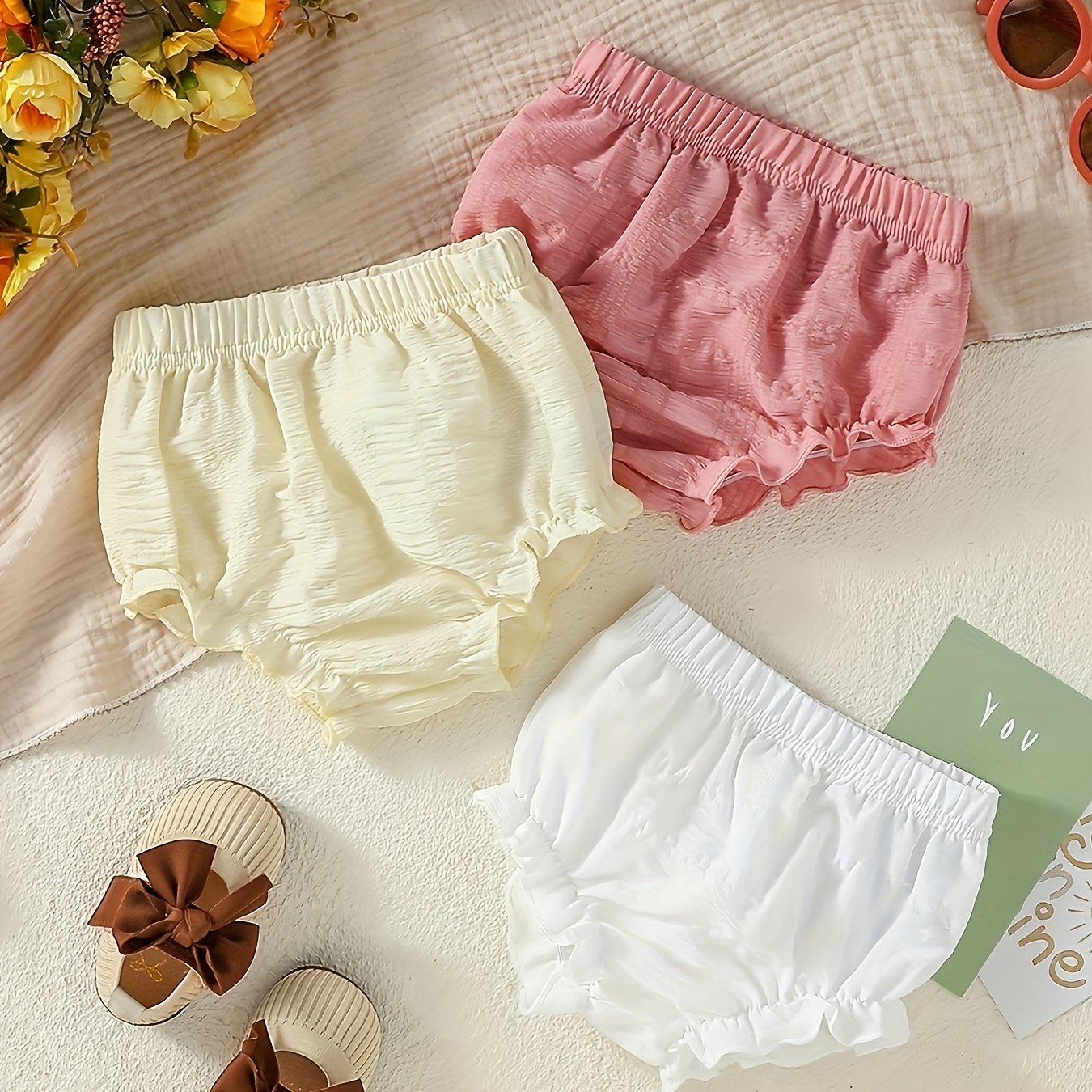TEMU 夏用ガールズ バッドショーツ 軽量で通気性抜群 夏のアウター・インナーとして着用可能 アウトドアに最適