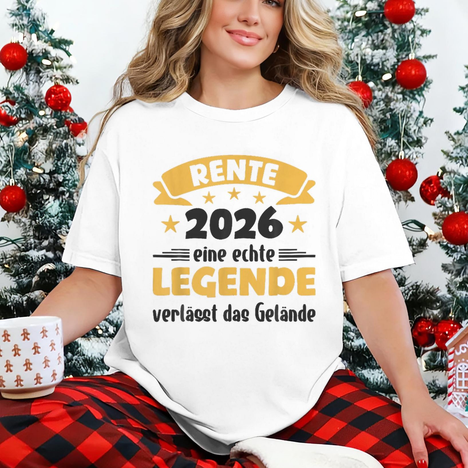 Rente 2026 T- Shirt With German Text 'eine Echte Verlaesst Das ' T-shirt, 180g