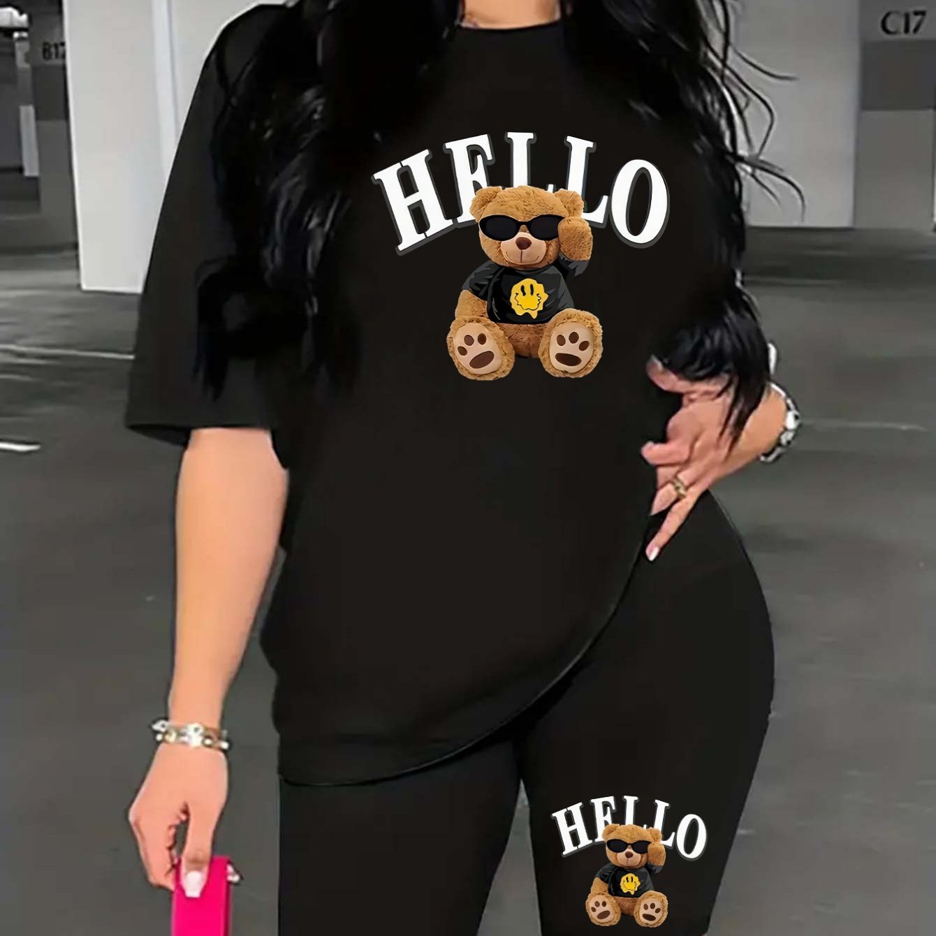 TEMU Women's Casual Sportswear Set