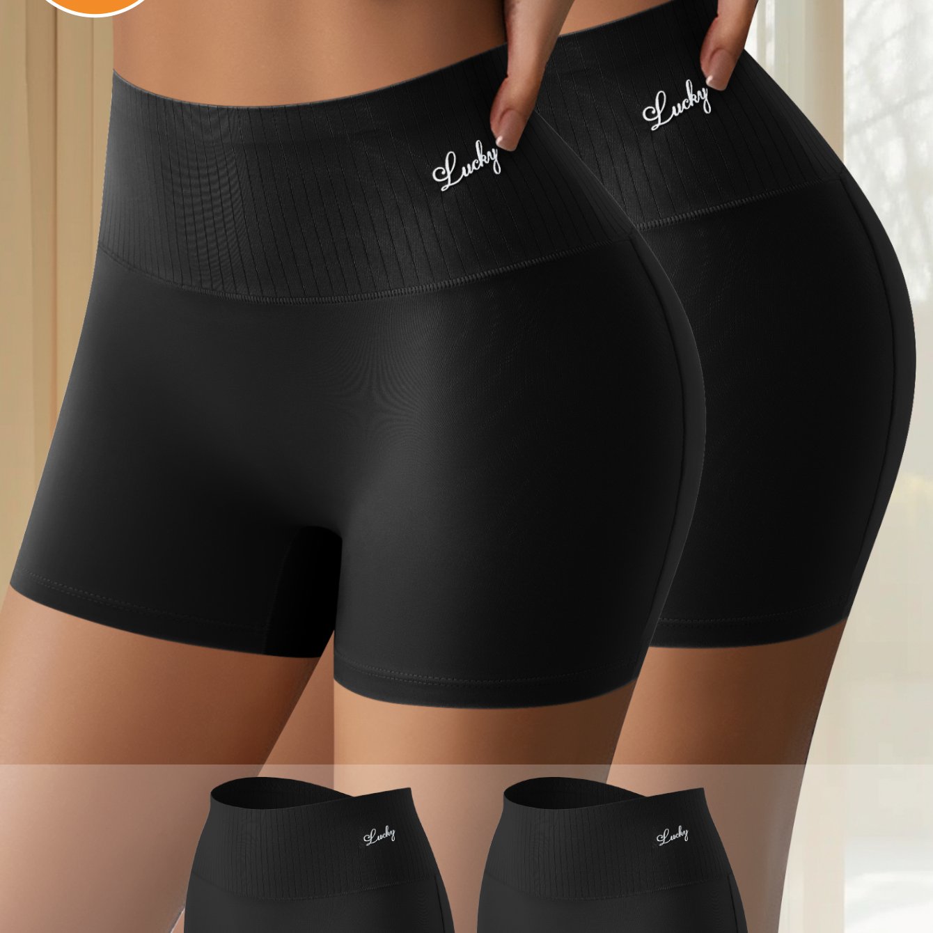 2pcs Seamless Tummy Control & Lifting Women's Panties, Lightweight High-stretch Non-restrictive, Seamless Edges For With Tight-fitting Clothing, S-xxl Full Size Range, Suitable For Body Types