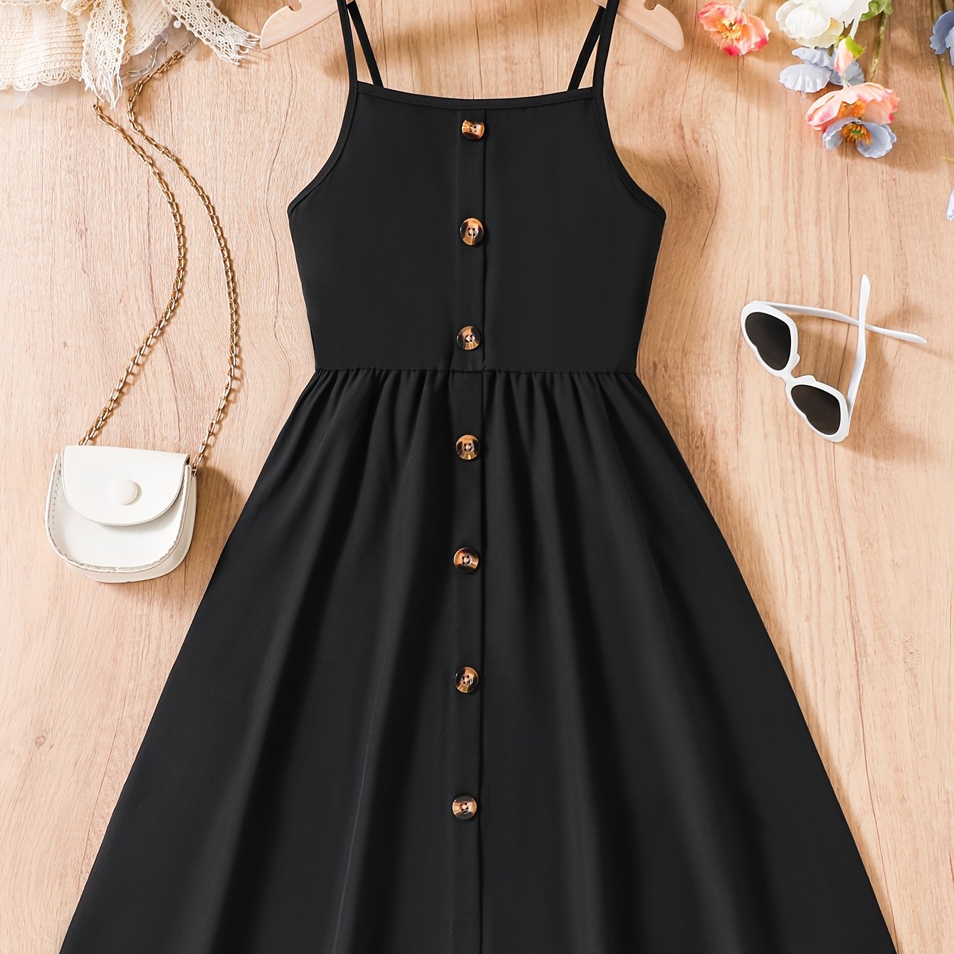 Vestito Estivo Per Bambine In Cotone - Maniche Corte, A-Line, Twirly E Comodo Per Tutti I Giorni (3-12 Anni) - Foto 7