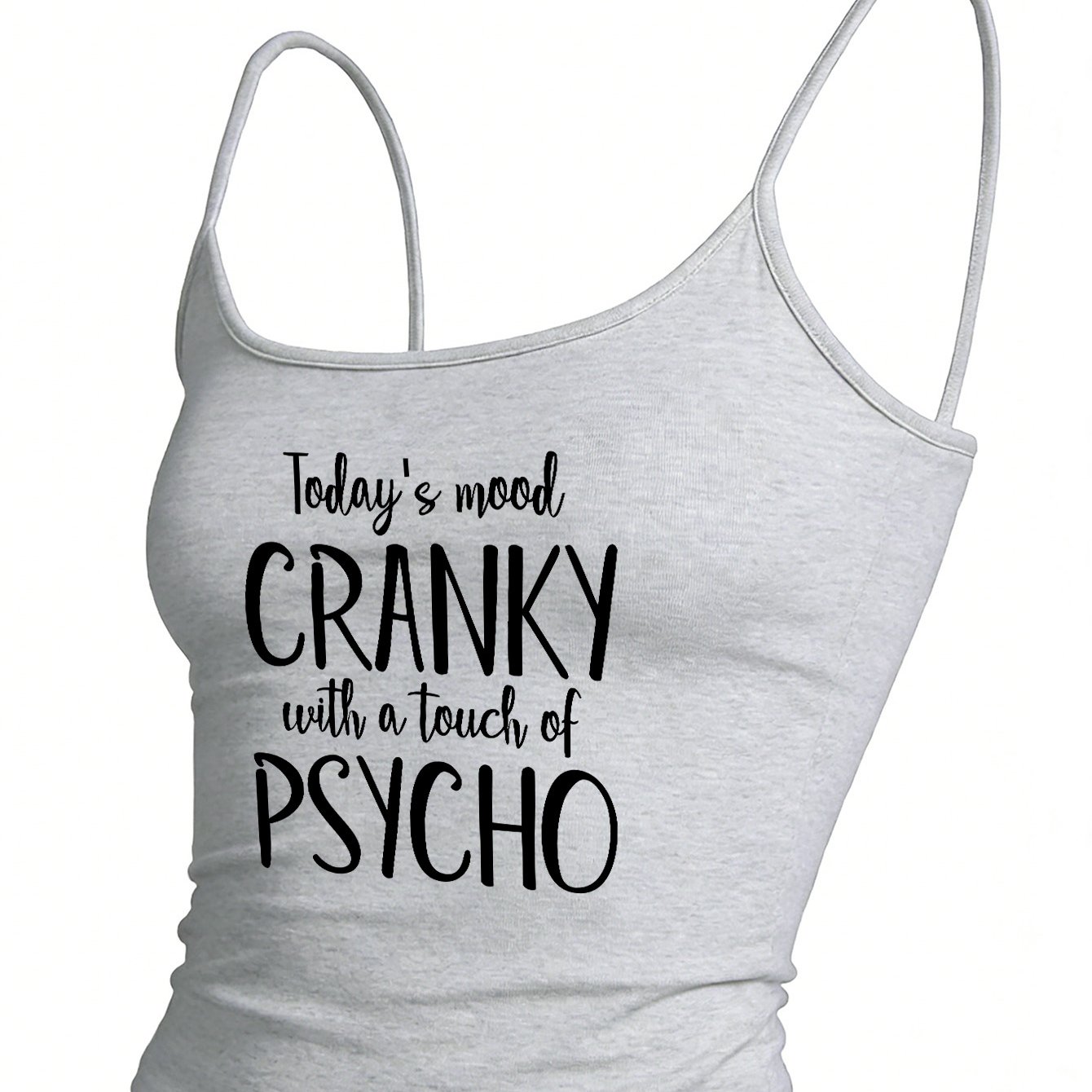 TEMU Letter Print T-shirt, Short Sleeve Crew Neck Casual Top For Summer And Spring, Women's Clothing