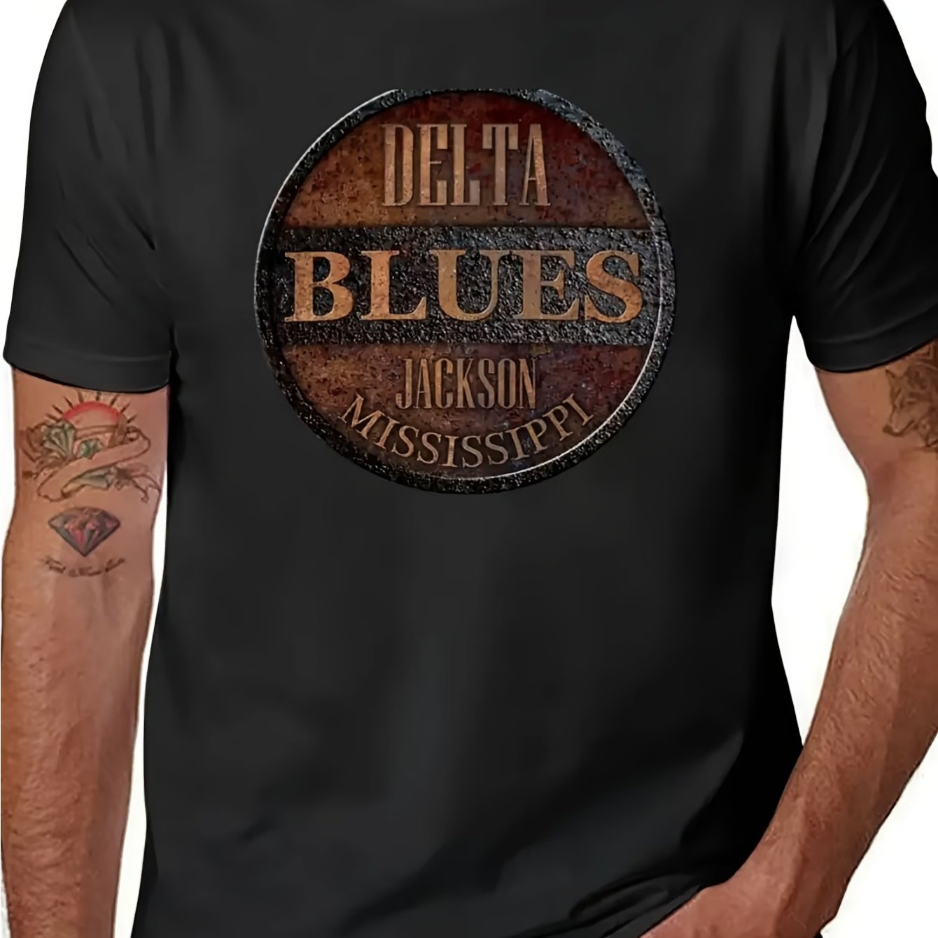 Men's Vintage Music T-shirt - Soft // Retro Concert Tee With Classic Round Neck, Casual Short Sleeve Shirt For Fit & For Music Lovers (durable Fabric, Casual Attire & Live)