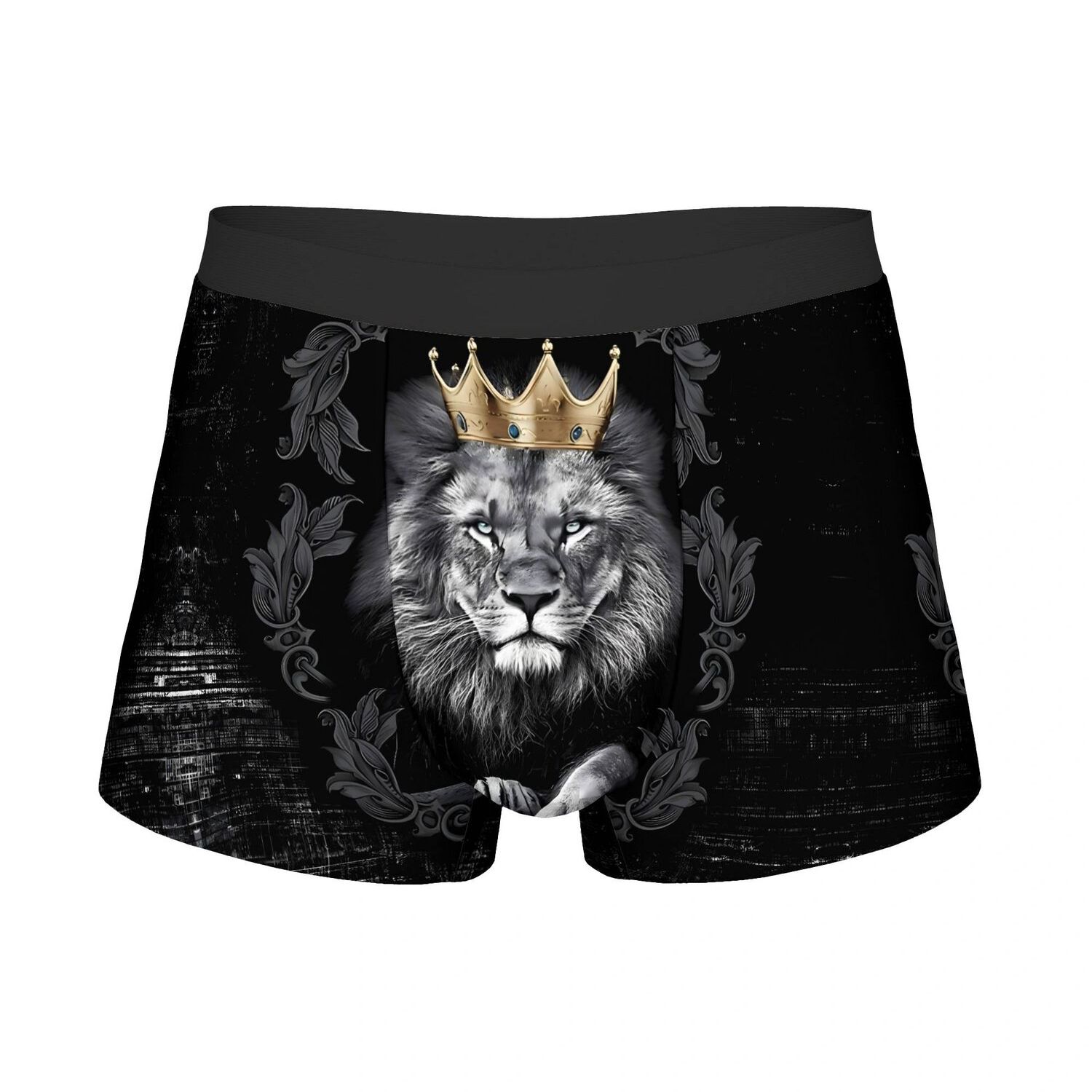 TEMU Unique Underwear Design Comfortable Men's Novelty Boxer Briefs Machine Washable