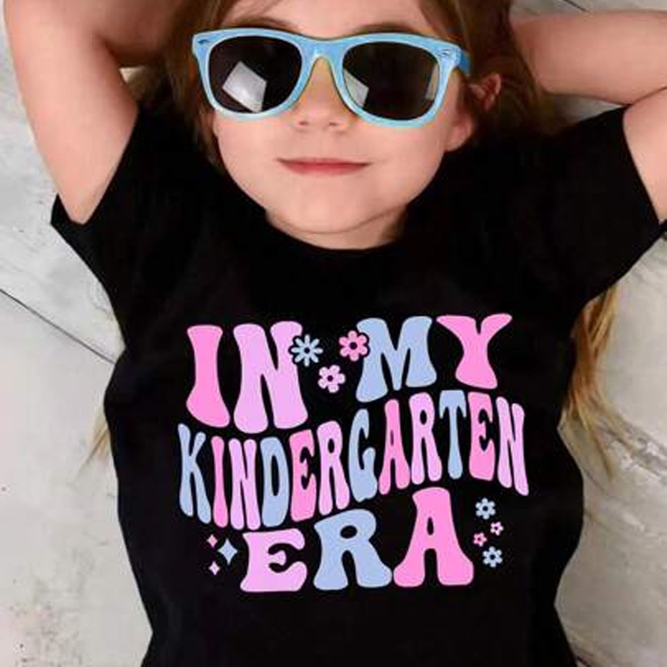 TEMU Cute And Childrens Tshirt With In My Kindergarten Era Print Perfect For Spring And Summer Wear Ideal Gift For Kids And Young Children