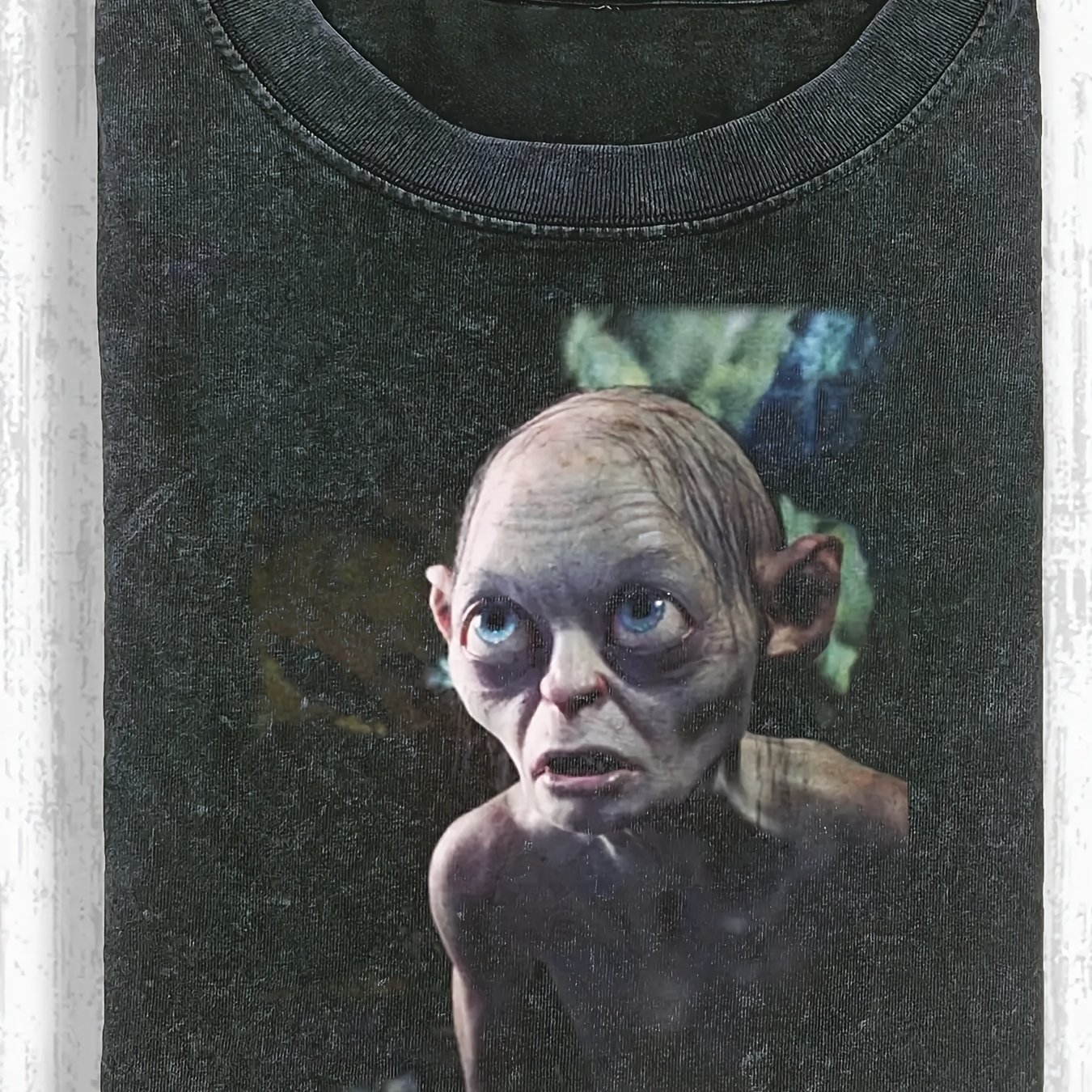 Image of Warner . Officially Authorized Gollum Classic Stills Oversize Graphic Tee | Retro Heavyweight 100% Loose Men's Shirt | Father's Day Gift, Fans And Must Have