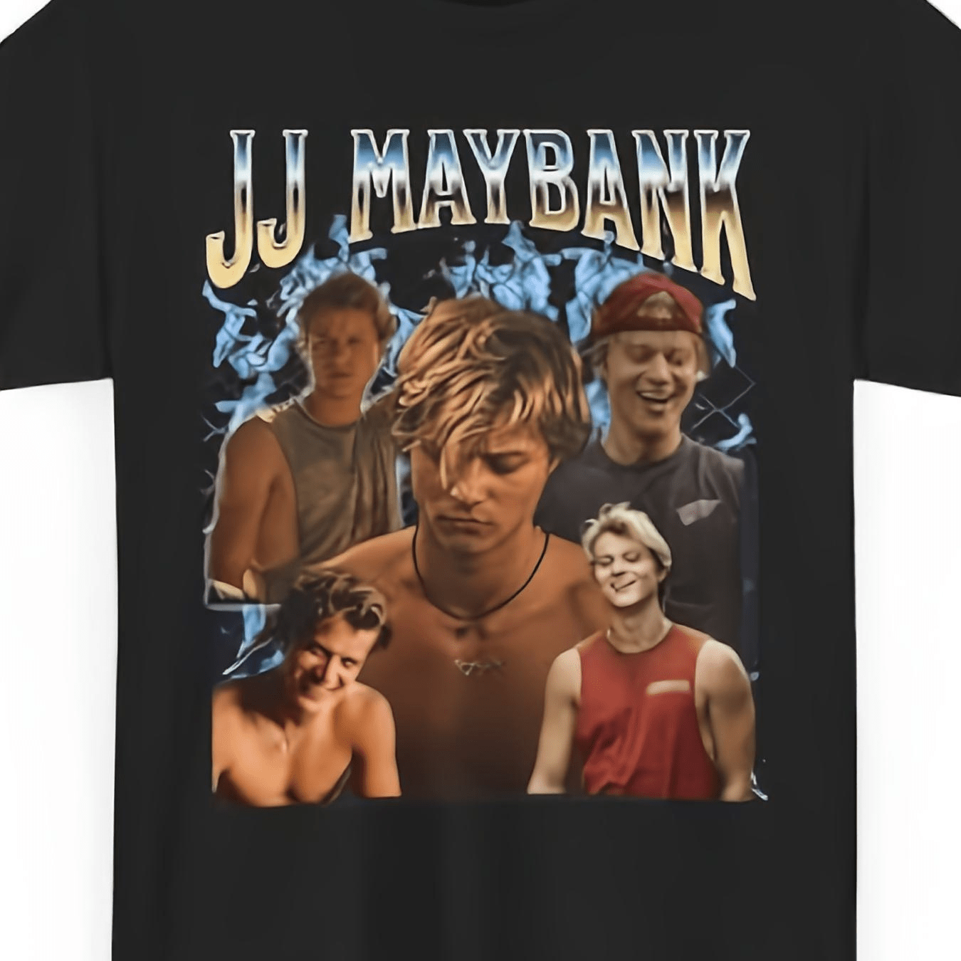 TEMU Men's Casual T-shirts Jj Graphic Print Summer Beach Wear