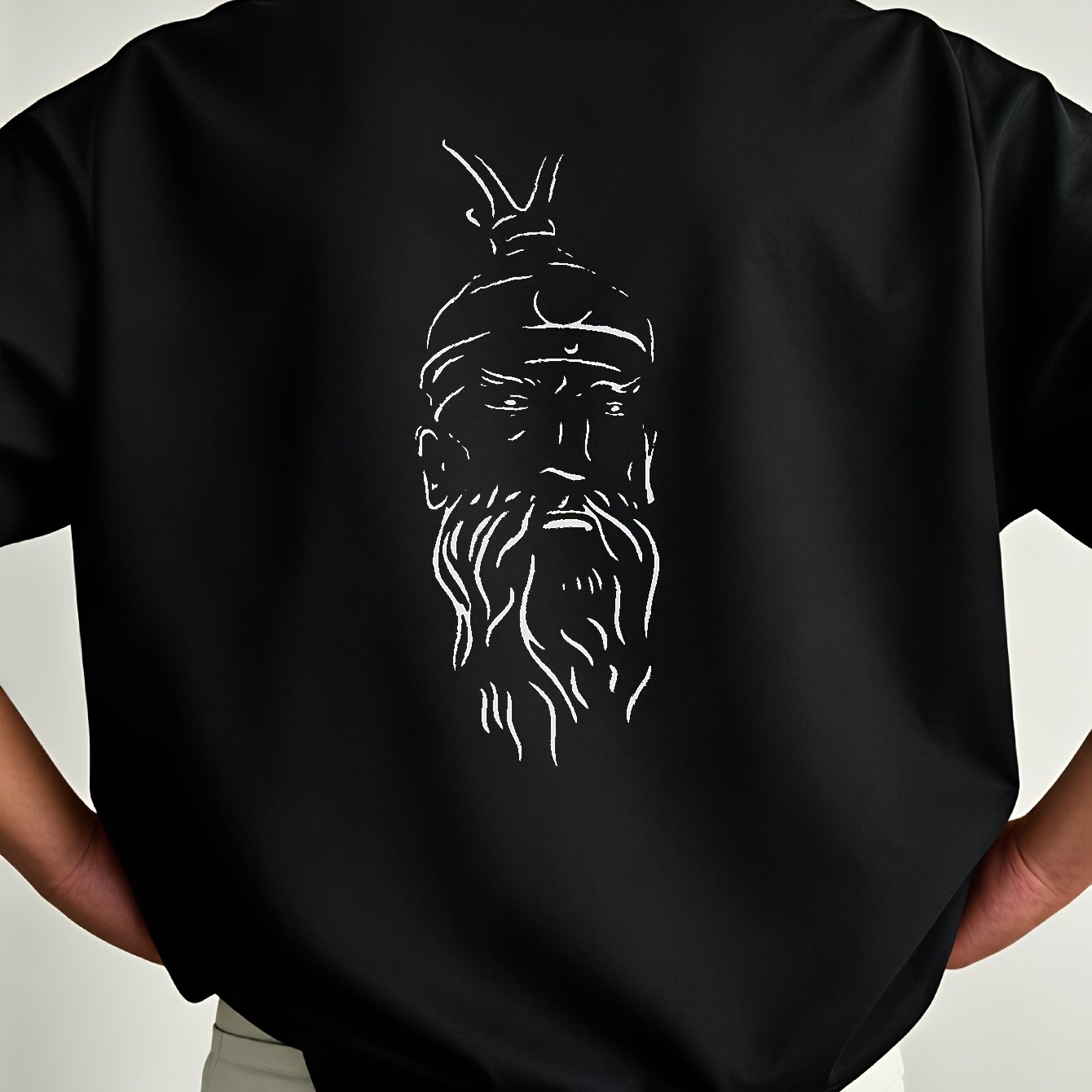Image of Plus Size Men's Albanian Cultural T-shirt With Eagle Design Breathable Moisture-wicking Short Sleeve Tee, H-fit Casual Shirt Suitable For Weekend, Sports & Wear Albanian Apparel