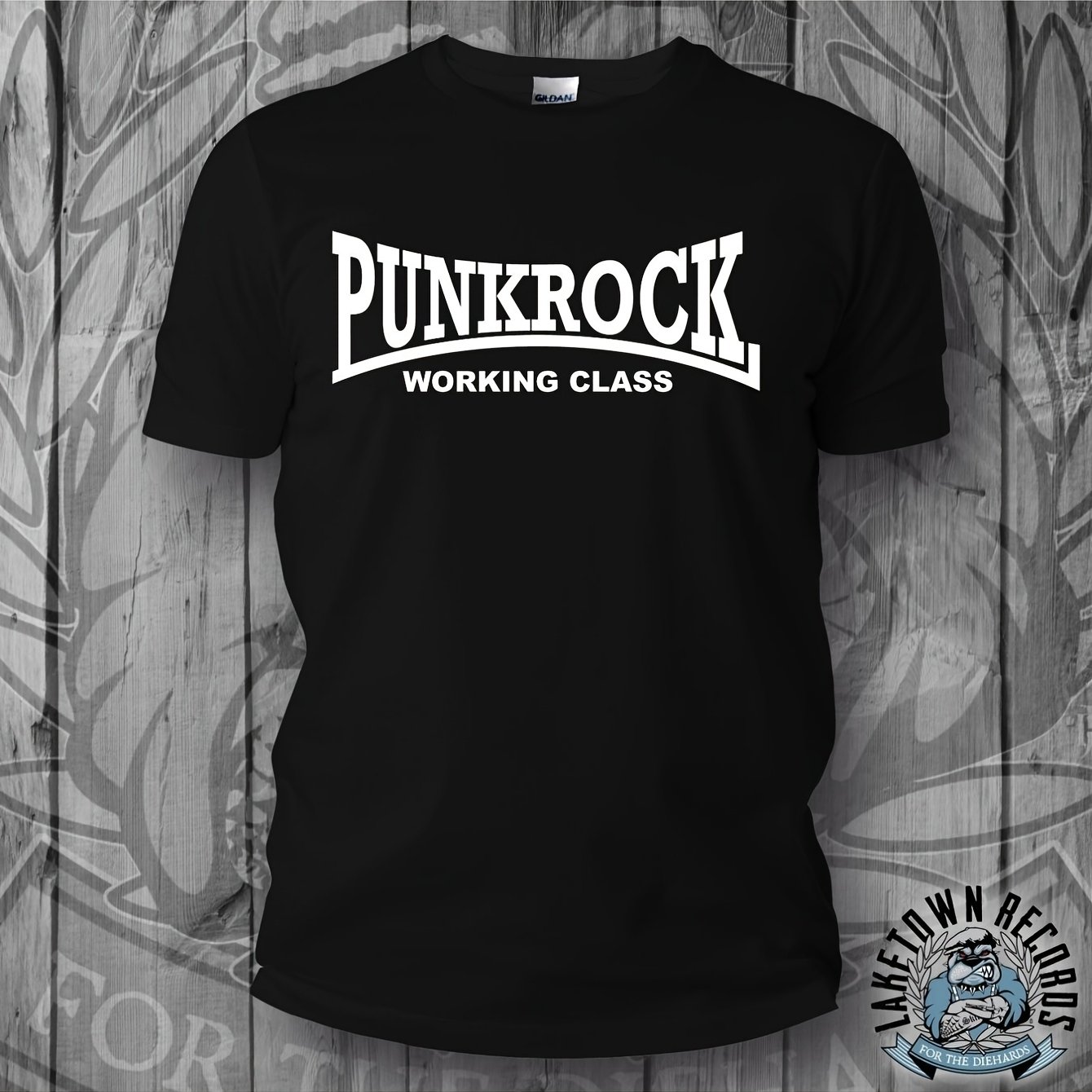 Image of Punk Rock T-shirt Size S To 3xl Oi Bootboys Antisocial Violence With Logo Print Streetwear For Soft Breathable Casual Concerts Attire Style, Plus Size