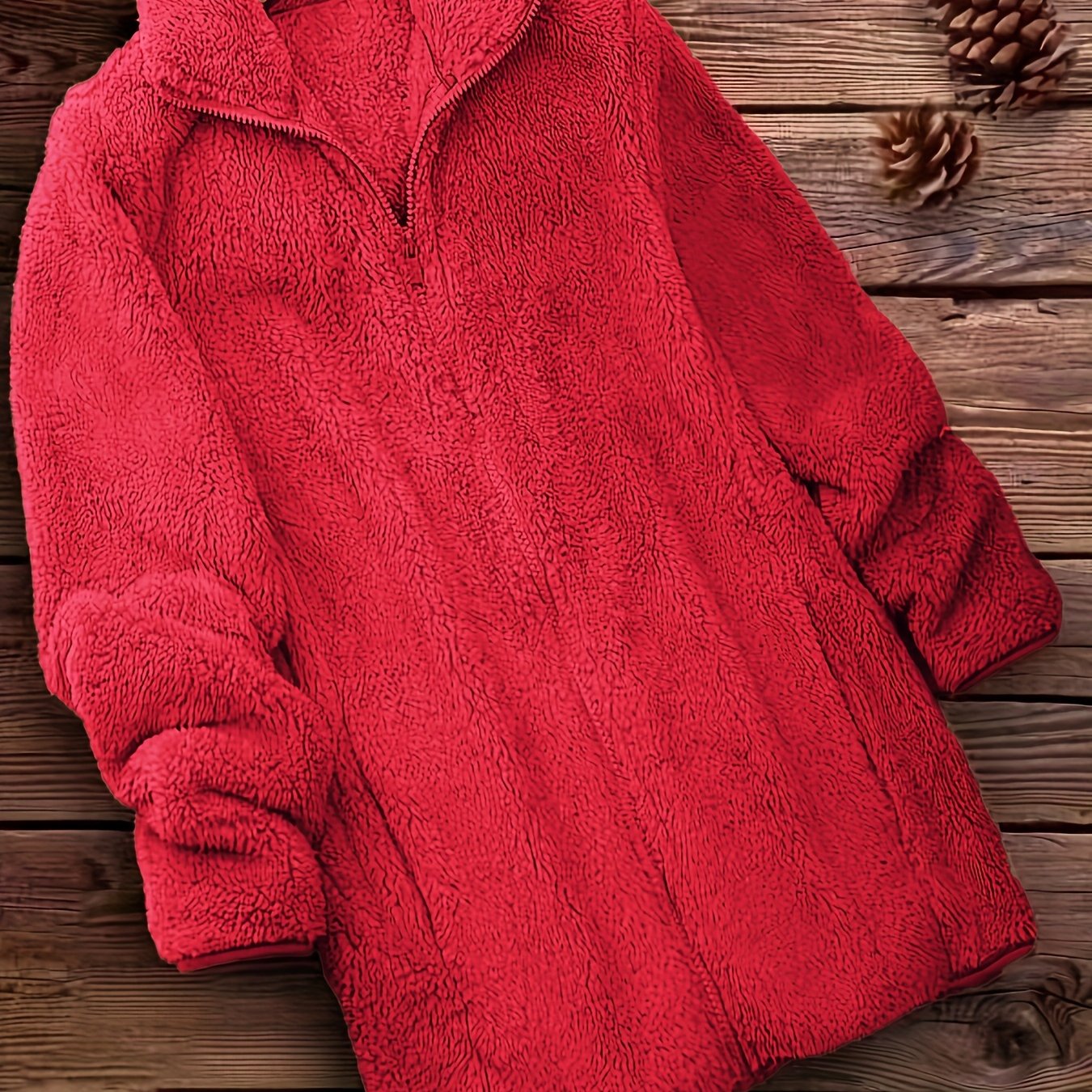 TEMU Plus Size, European And Size Women's Fashion Warm Tops And Coats