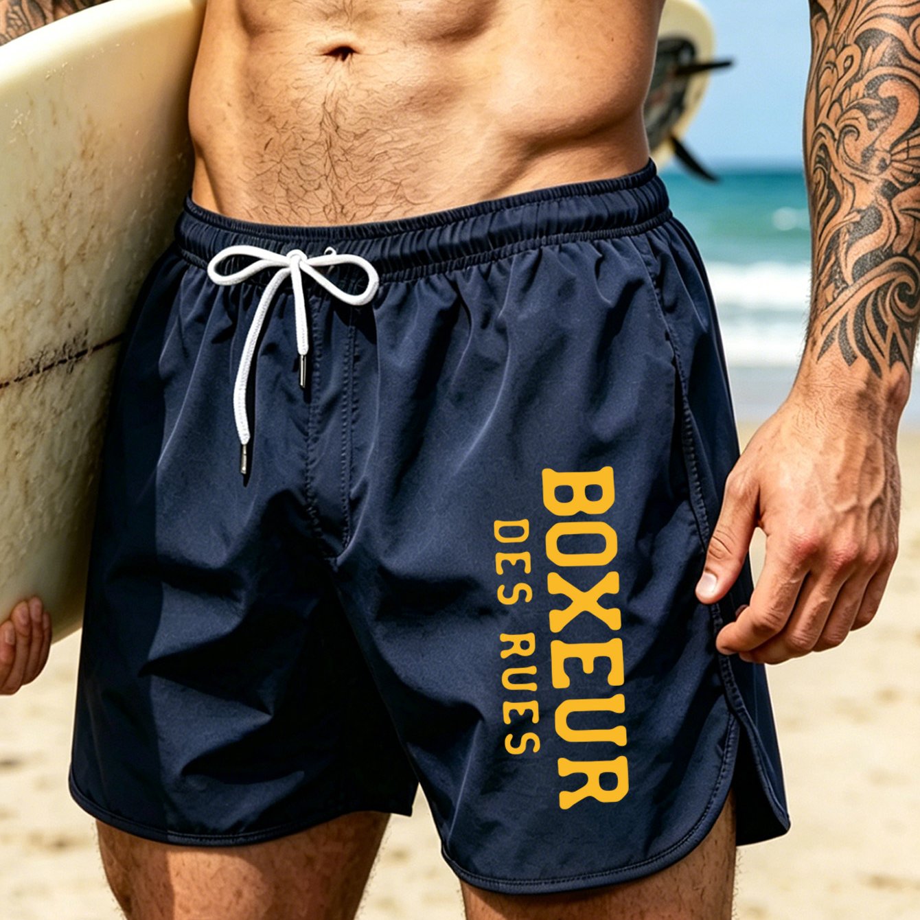 TEMU Pantaloncini estivi da per sport acquatici in spiaggia, stampa a facile, e traspiranti, ad asciugatura rapida, ideali per le vacanze al mare