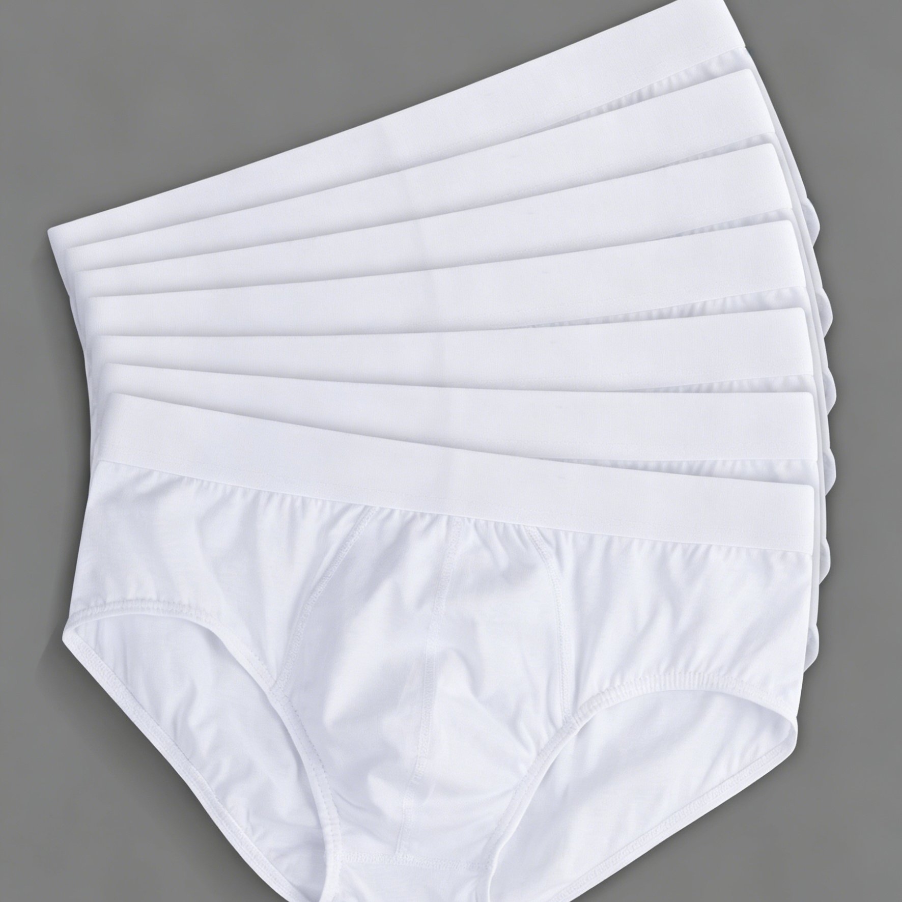 Image of 7pcs Triangle Underwear, Premium Youth Men's Underwear, Comfortable And Breathable, Non-binding Waistband, Non-chafing Comfortable Underwear