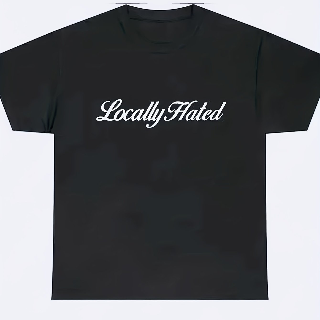 ' Y2k Retro Punk Goth T-shirt - Short Sleeve Round Neck O-neck Top With Letter & Geometric Print, Hip-hop Streetwear Casual Tee Suitable For Concerts, Festivals & Casual Attire