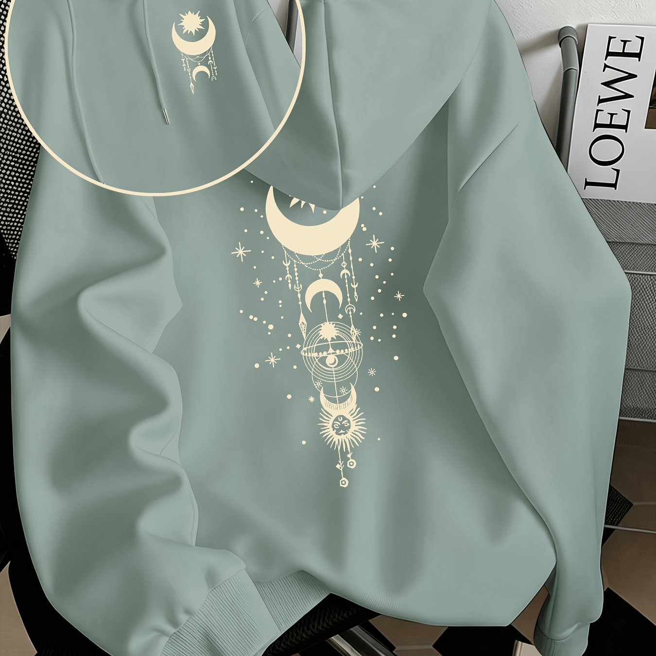 TEMU Women's Fashion Hooded Sweatshirt