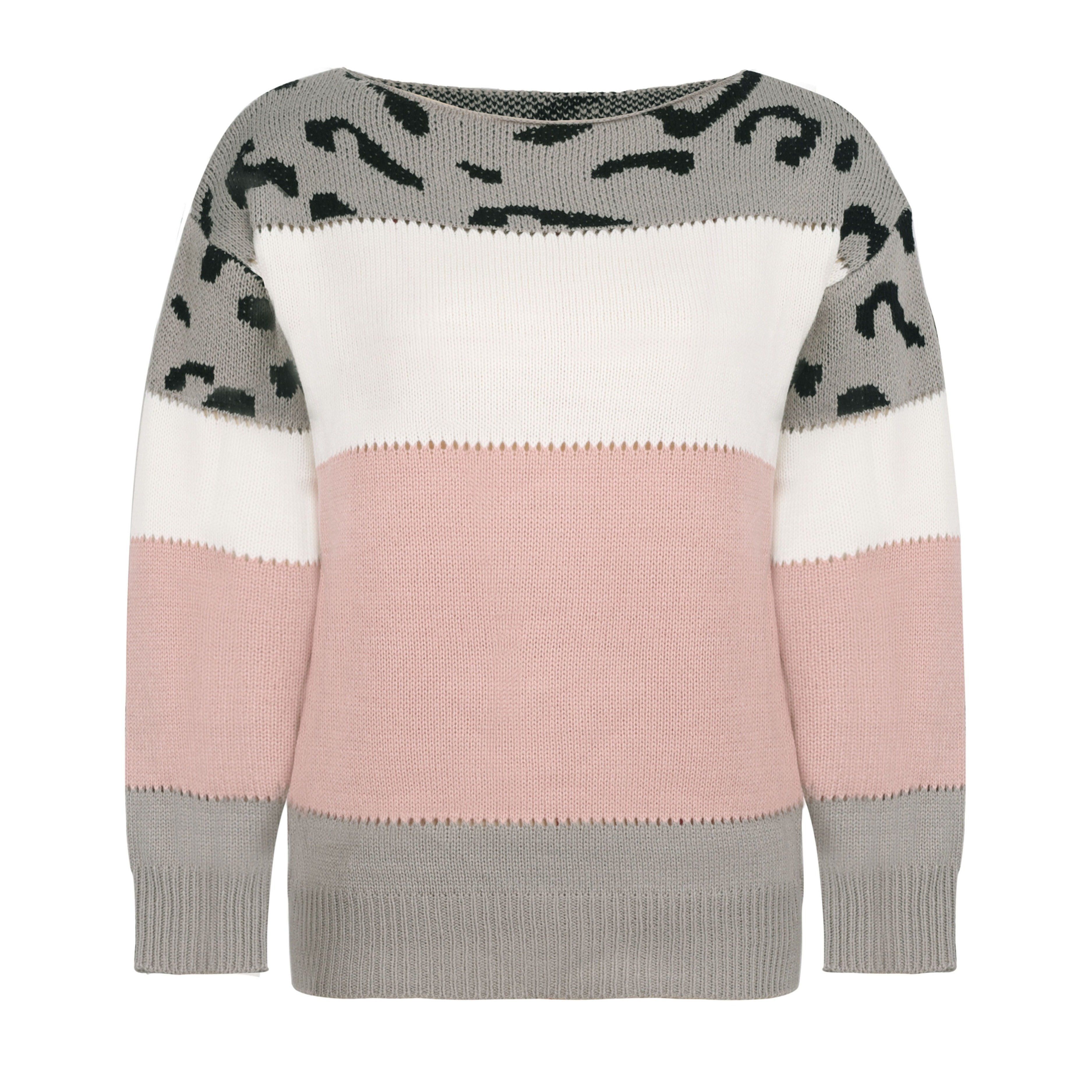 Women's Color-block Sweater