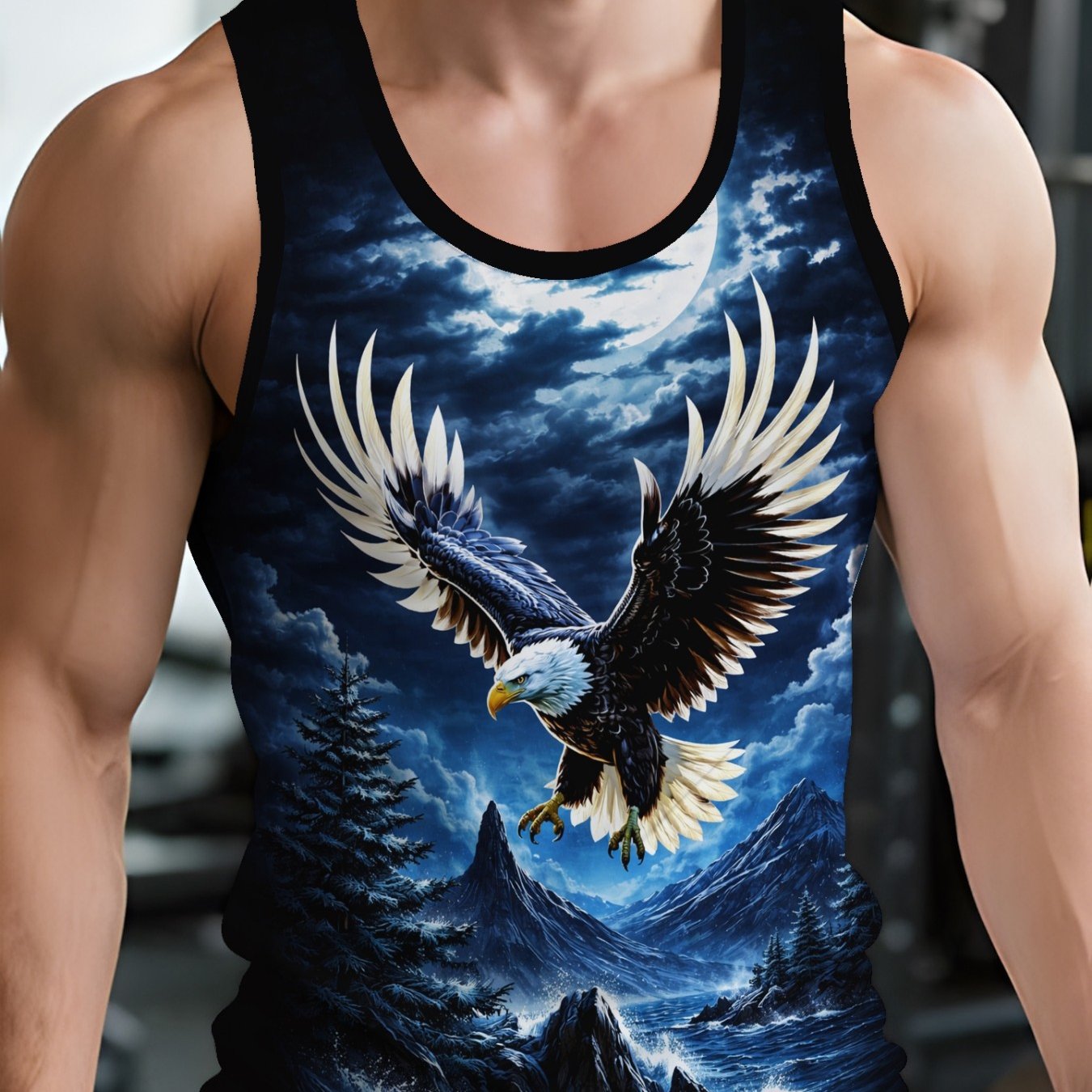 TEMU Men's Breathable Vest For Layering Or Wearing Outside