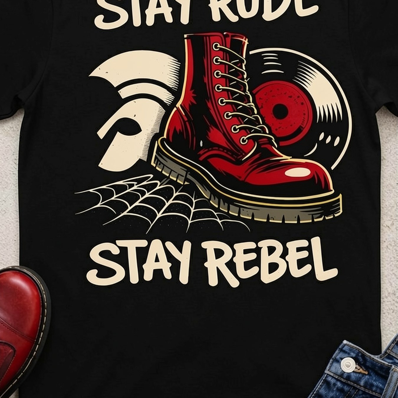 Stay Rude T-shirt 69 Ska Rocksteady