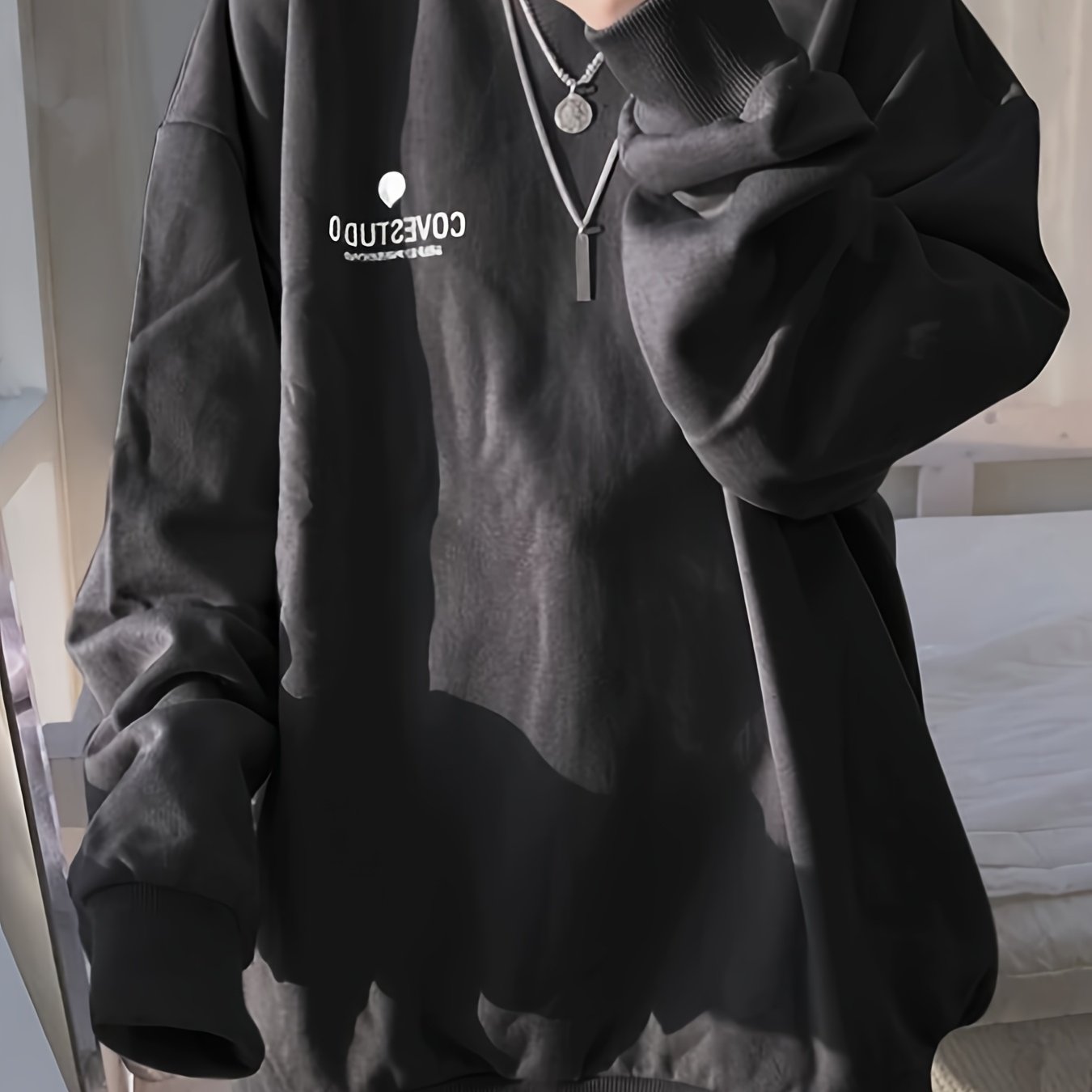 TEMU Long Sleeved Long Sleeve Hoodie/ Sweatshirt/ Sweater/ Sweater/ Sweater/ Sweater/ Sweater/ Sweater/ Sweater/ Long Sleeve Long Sleeve T-shirt,