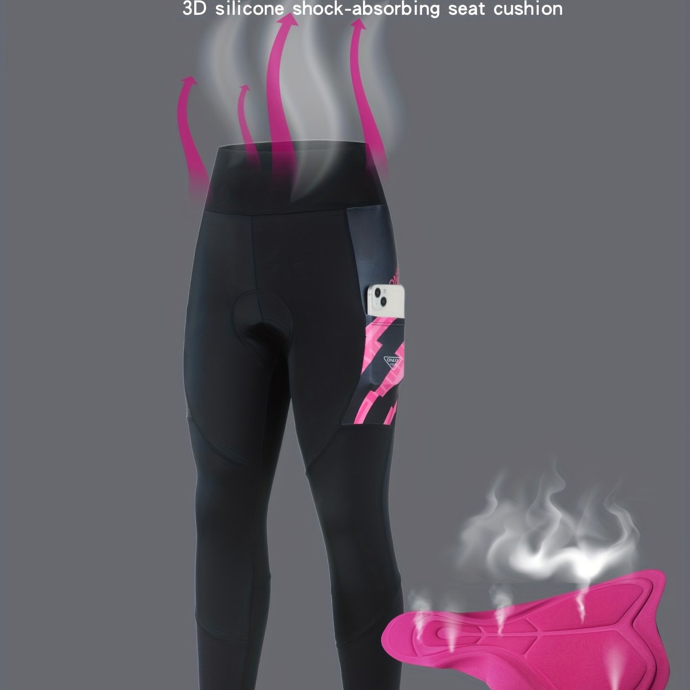 1pc Women's Riding Long Pants Outdoor Cycling Trousers