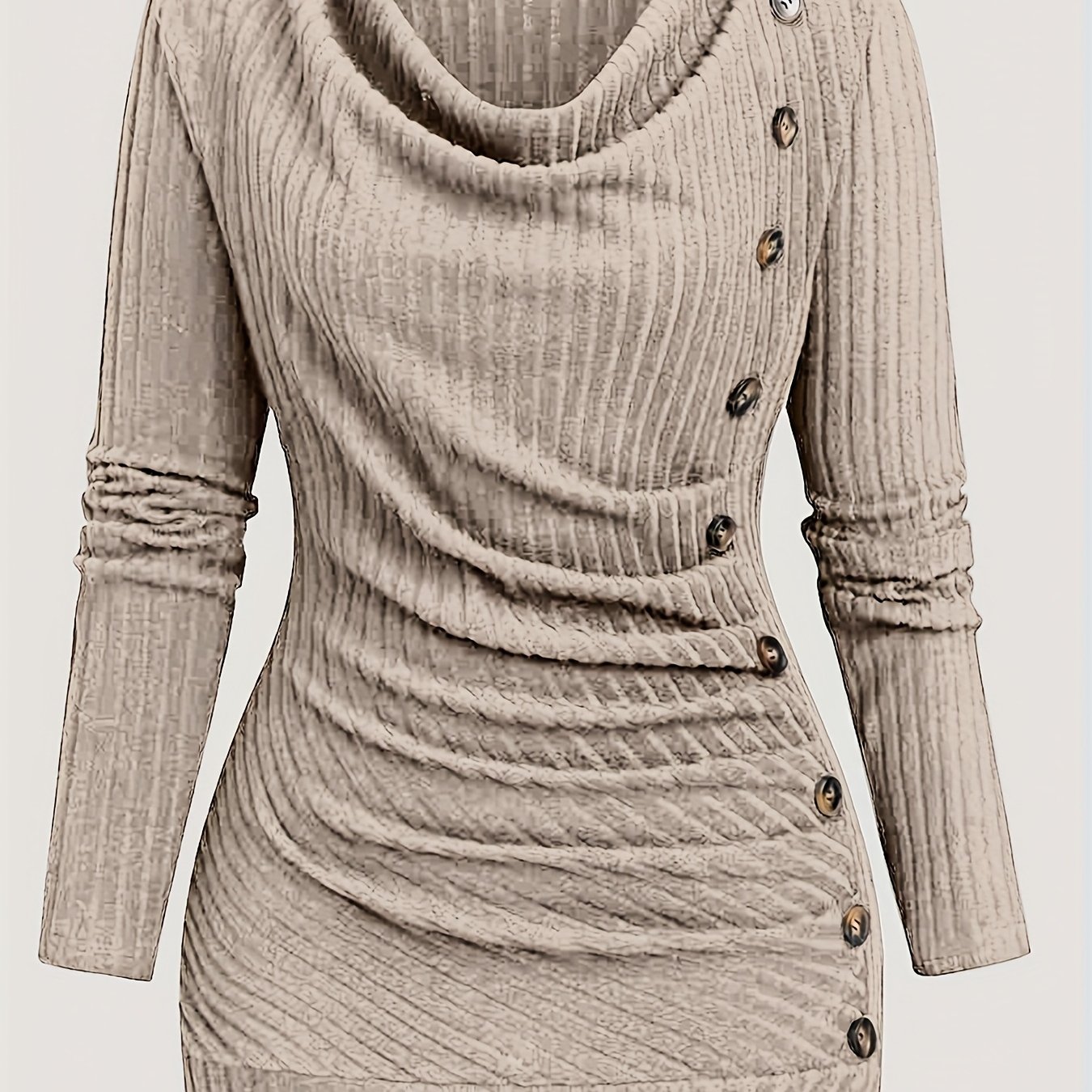 TEMU A Sophisticated Top For Autumn And Winter